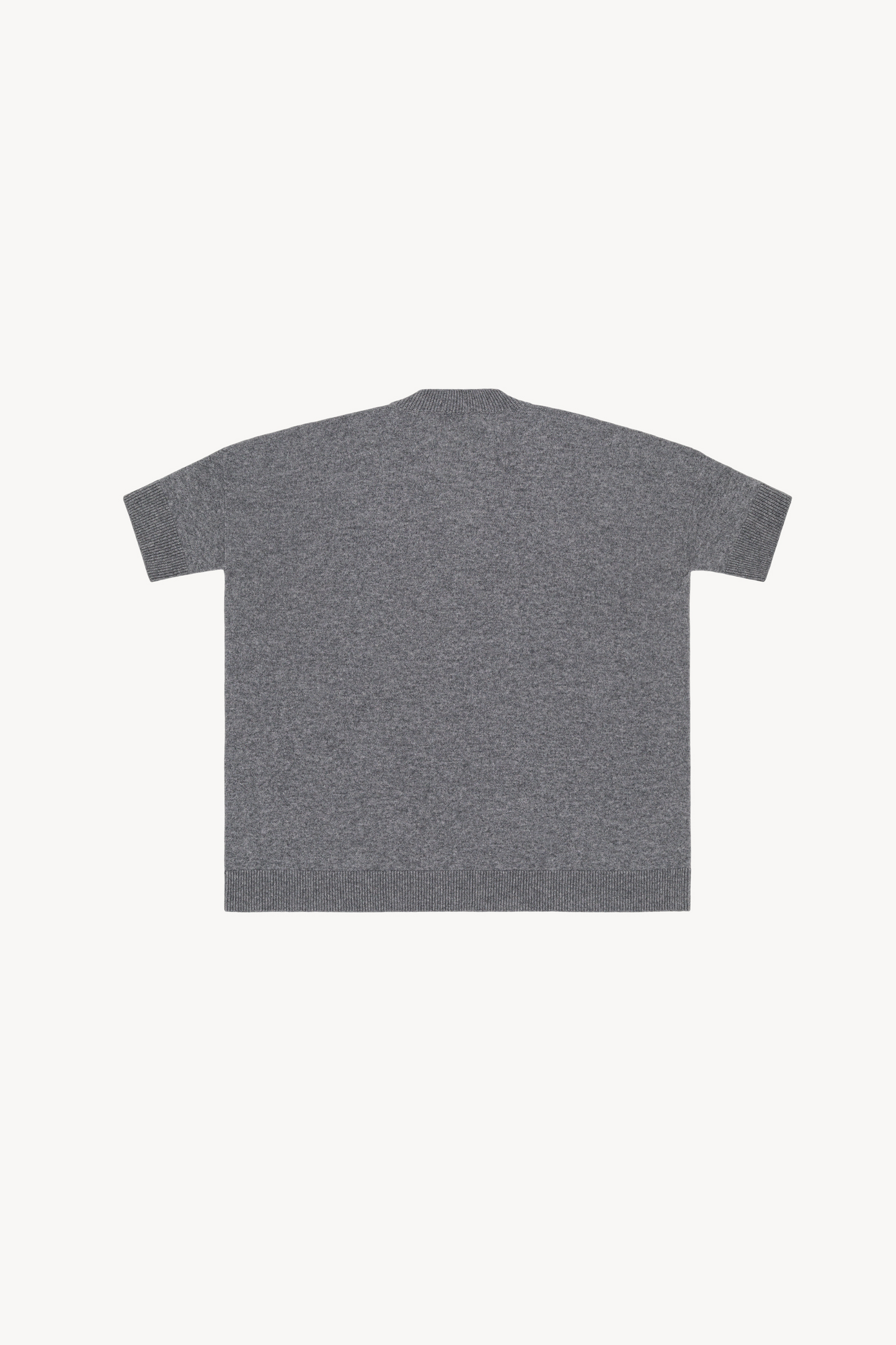 Medium gray seamless poncho