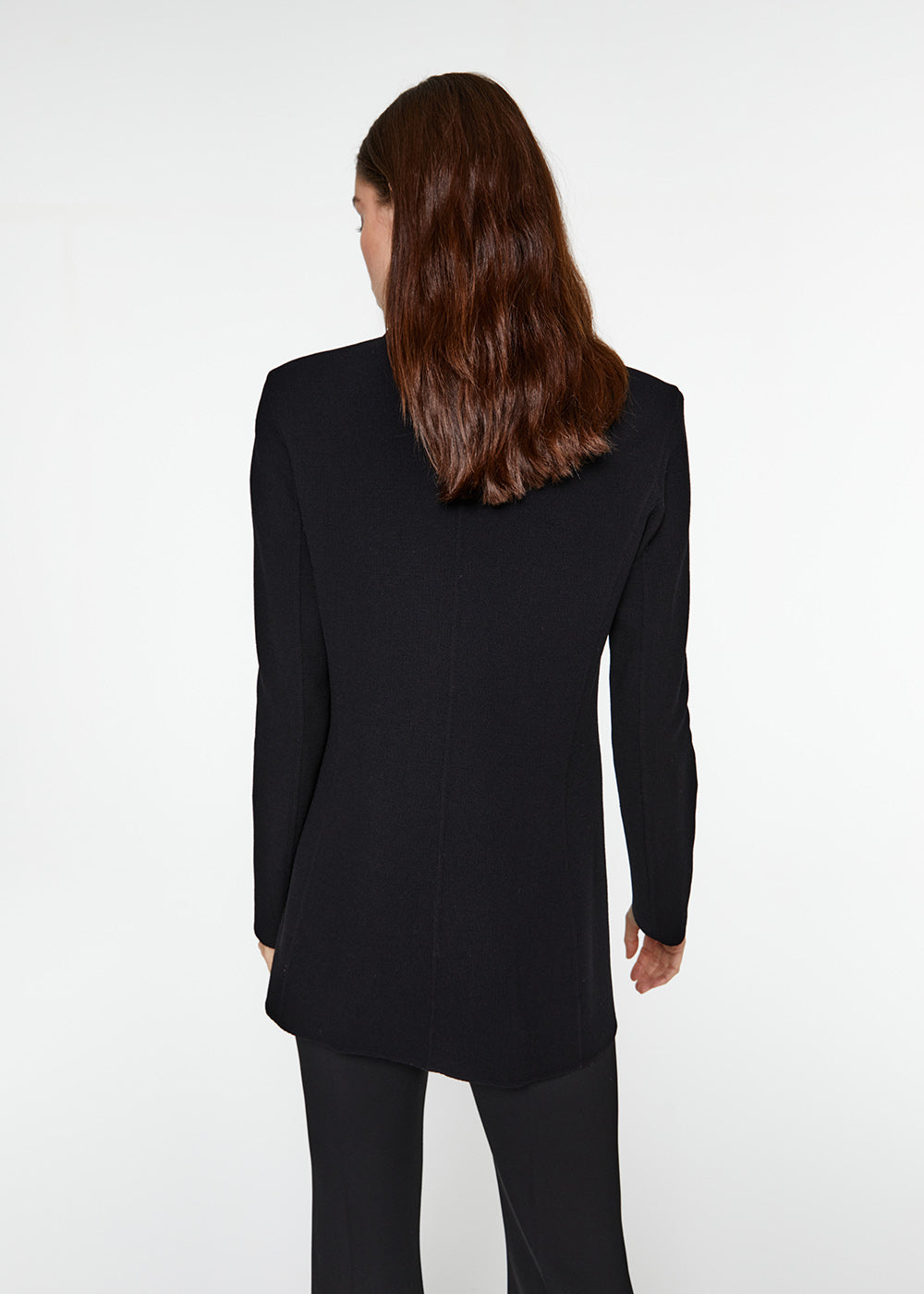 ensemble total look blazer veste croisée noir