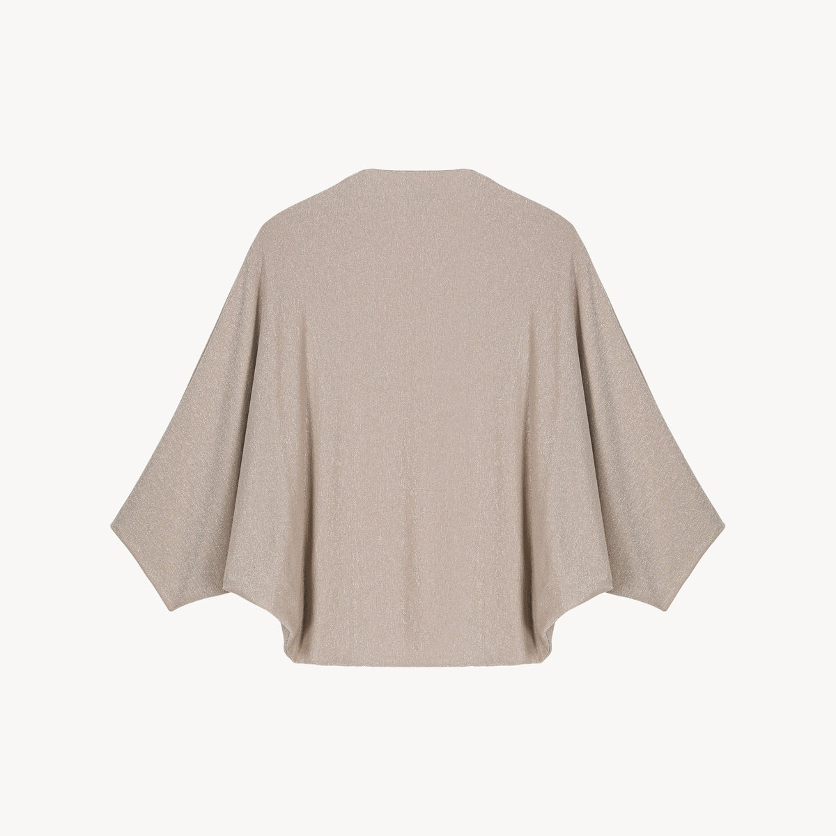 Poncho Court à Manches Chauve-souris Pour Femme - Manteau Cape Ceinturé Automne-hiver - Style élégant Et Chaud