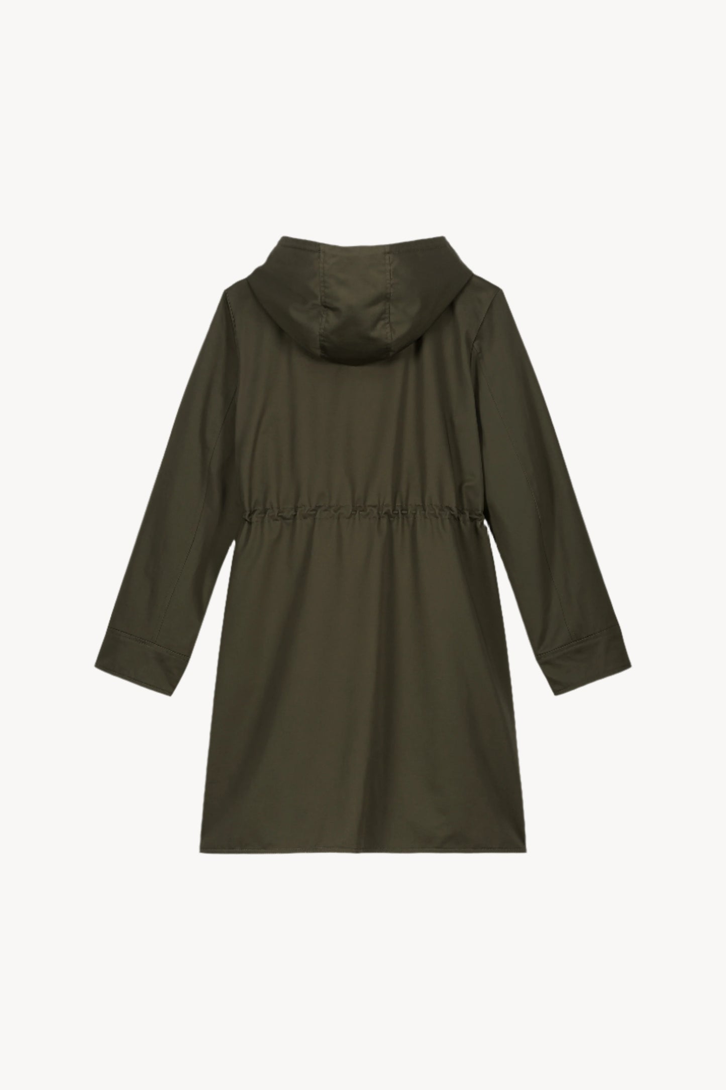 Parka réversible noire et kaki