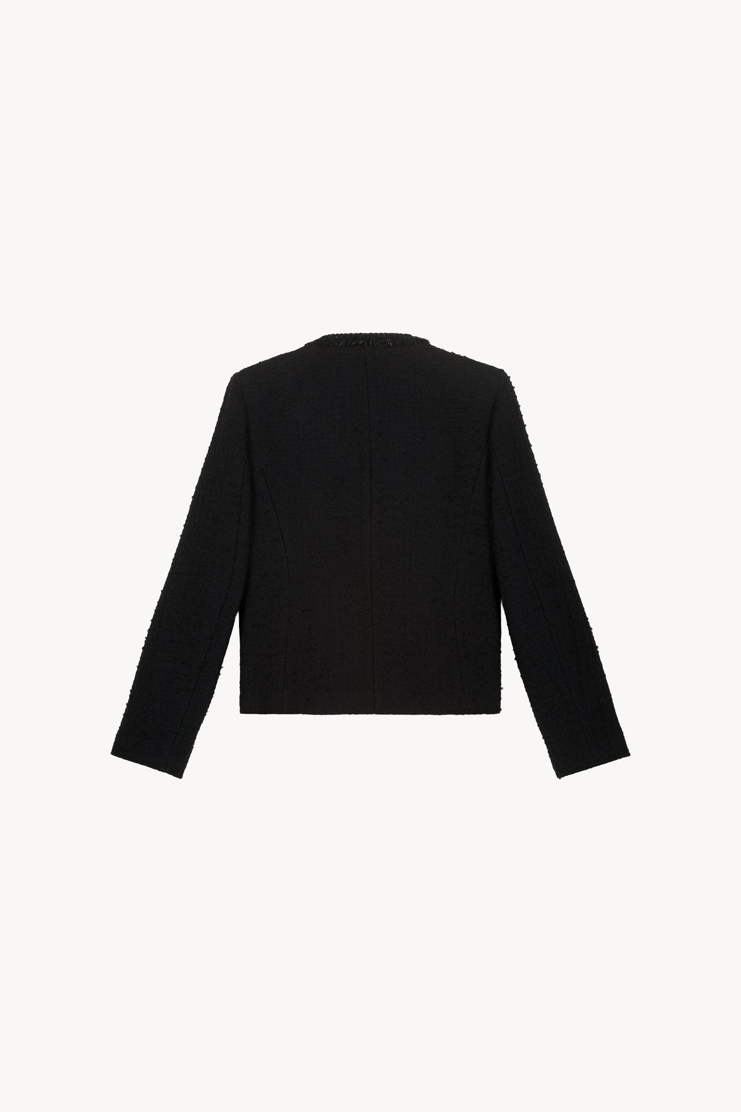 Black tweed jacket