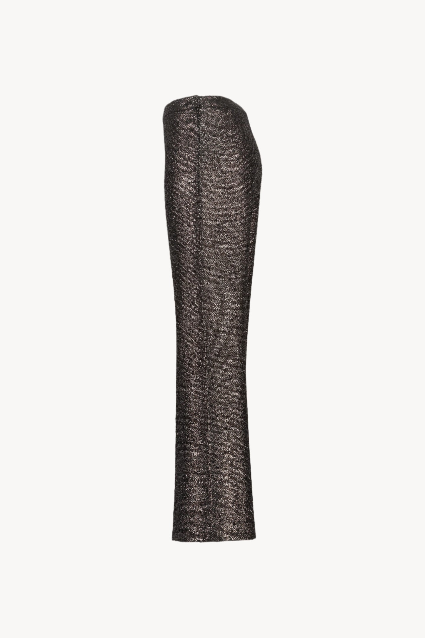 Veste brillante canon de fusil à col tailleur et boutons décoratifs brodés.