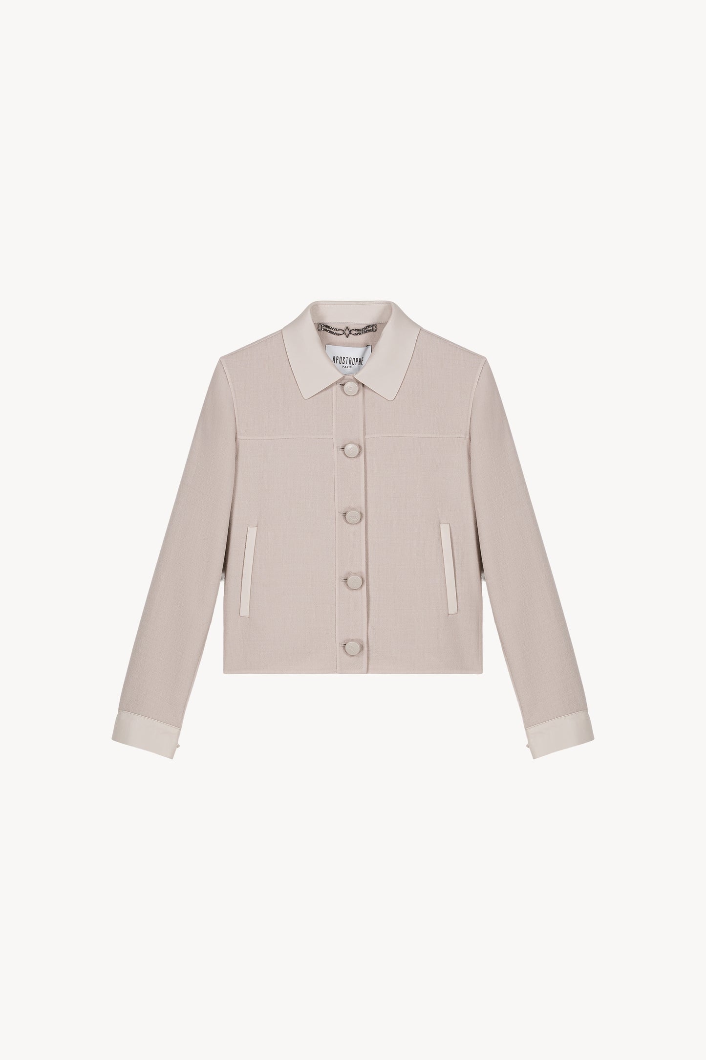 Veste chemise courte beton