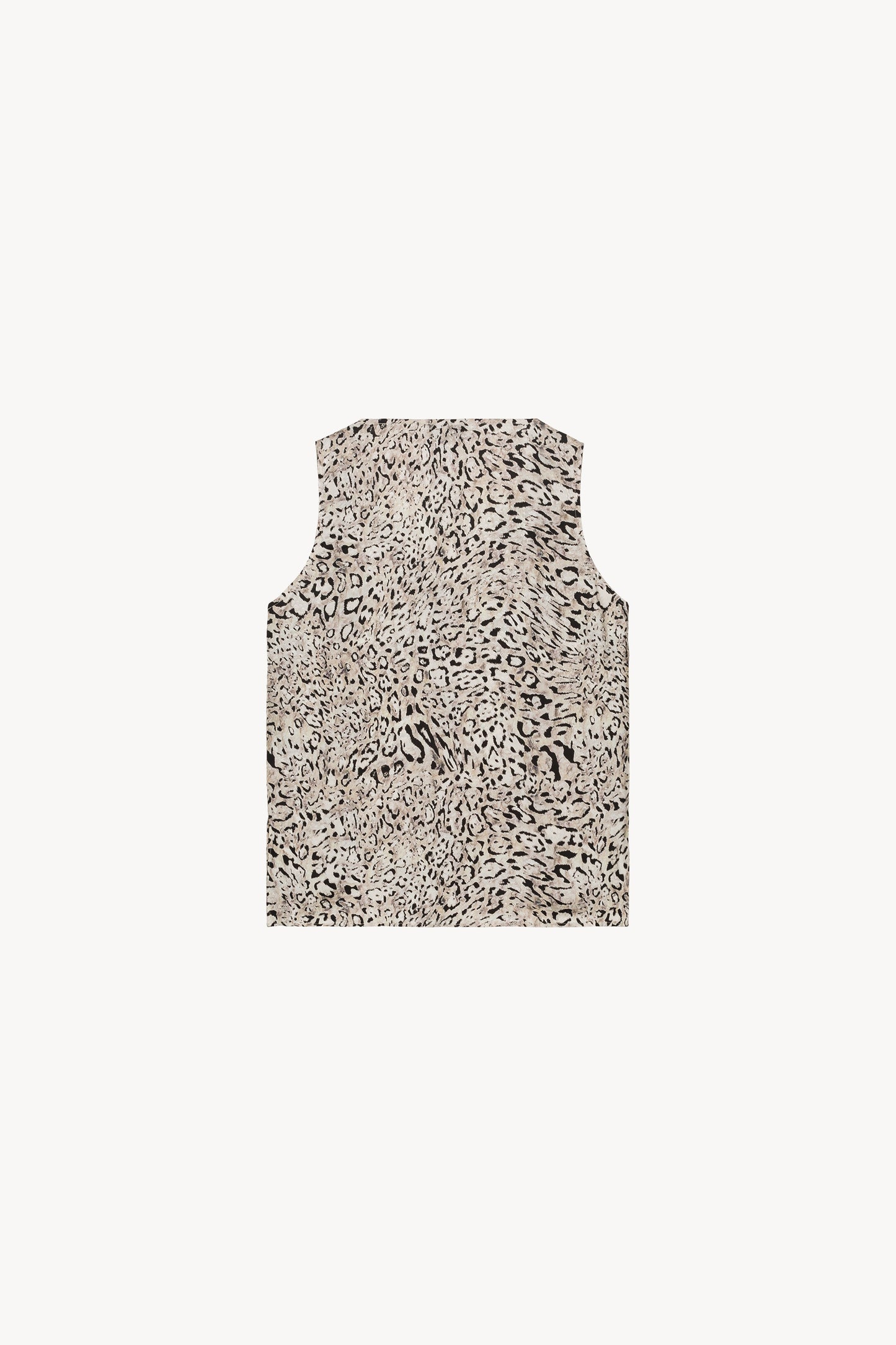 Leopard print tank top