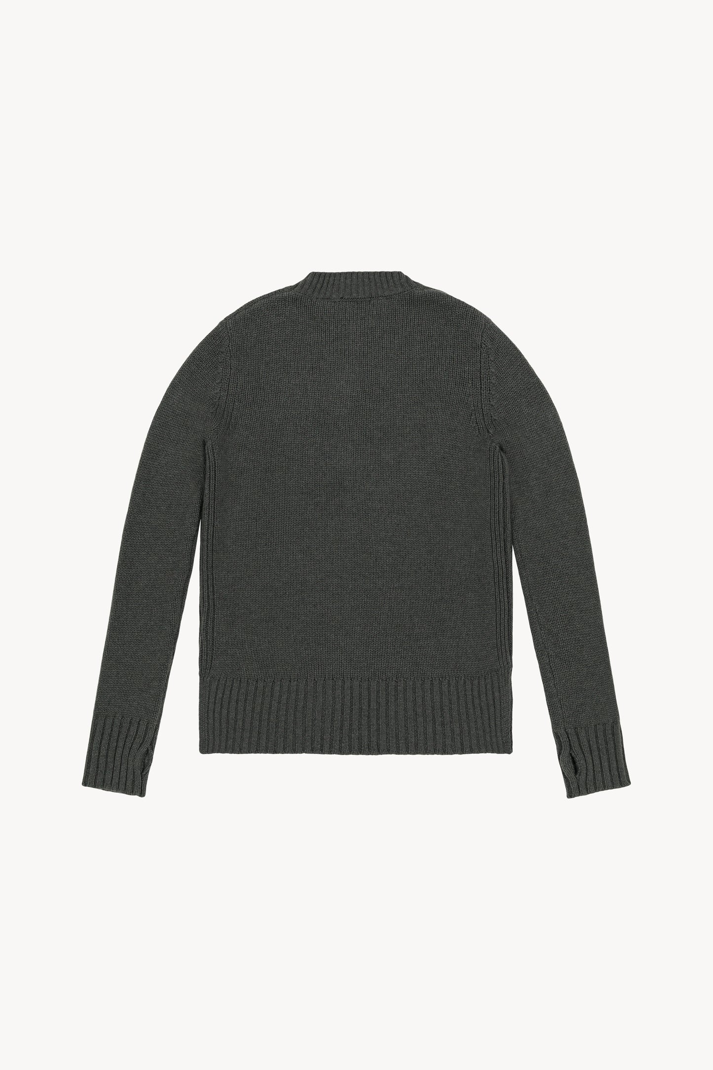 Khaki cashmere sweater