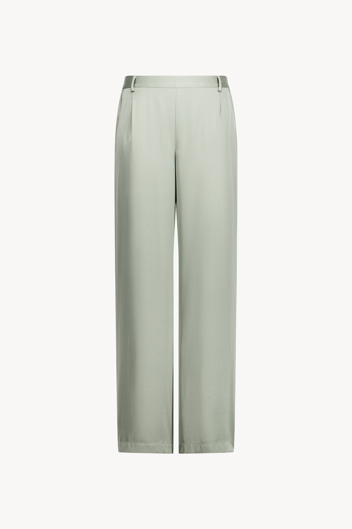 Ce pantalon en georgette de soie stretch se distingue par ses finitions élégantes et son confort optimal.