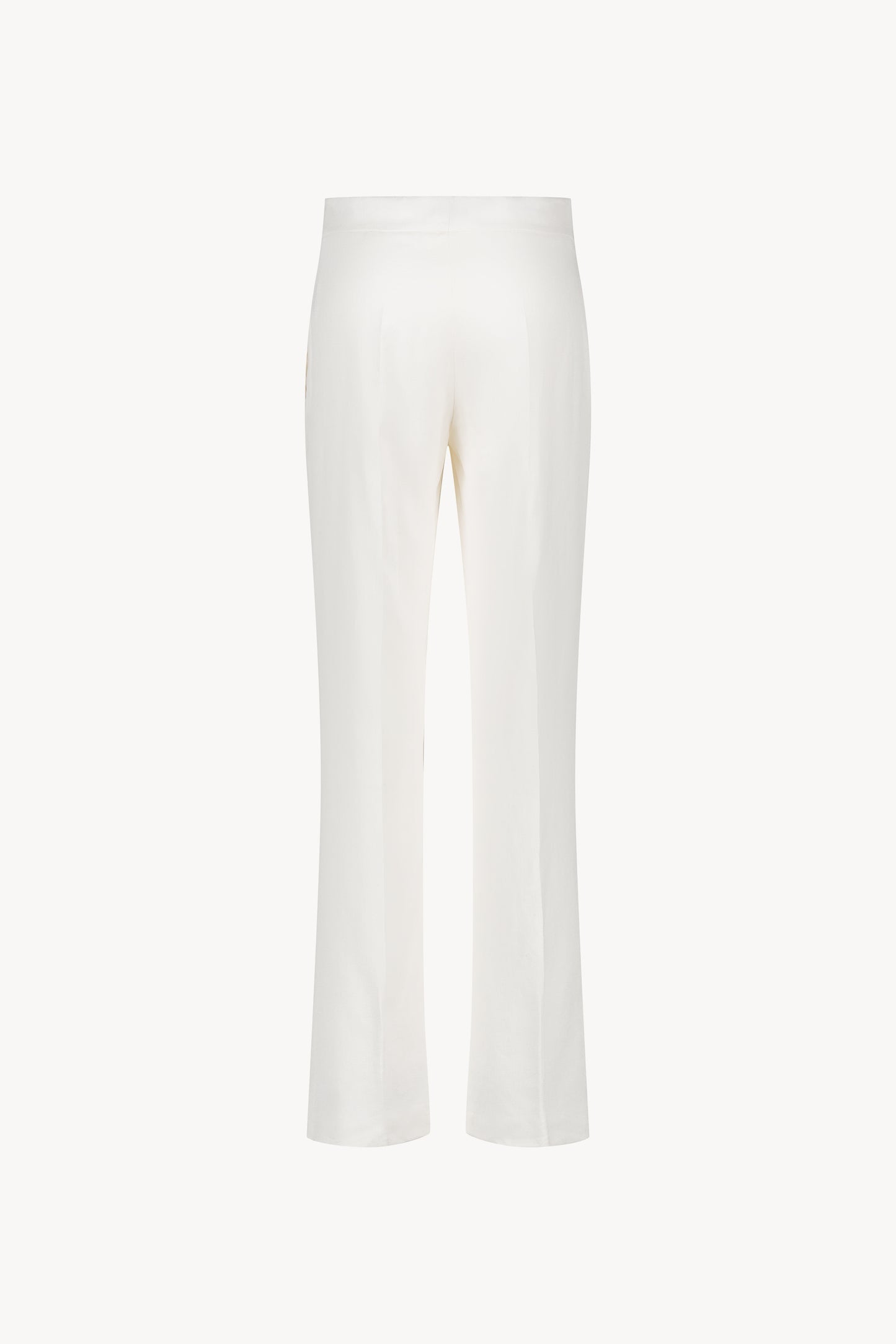 Pantalon en lin blanc
