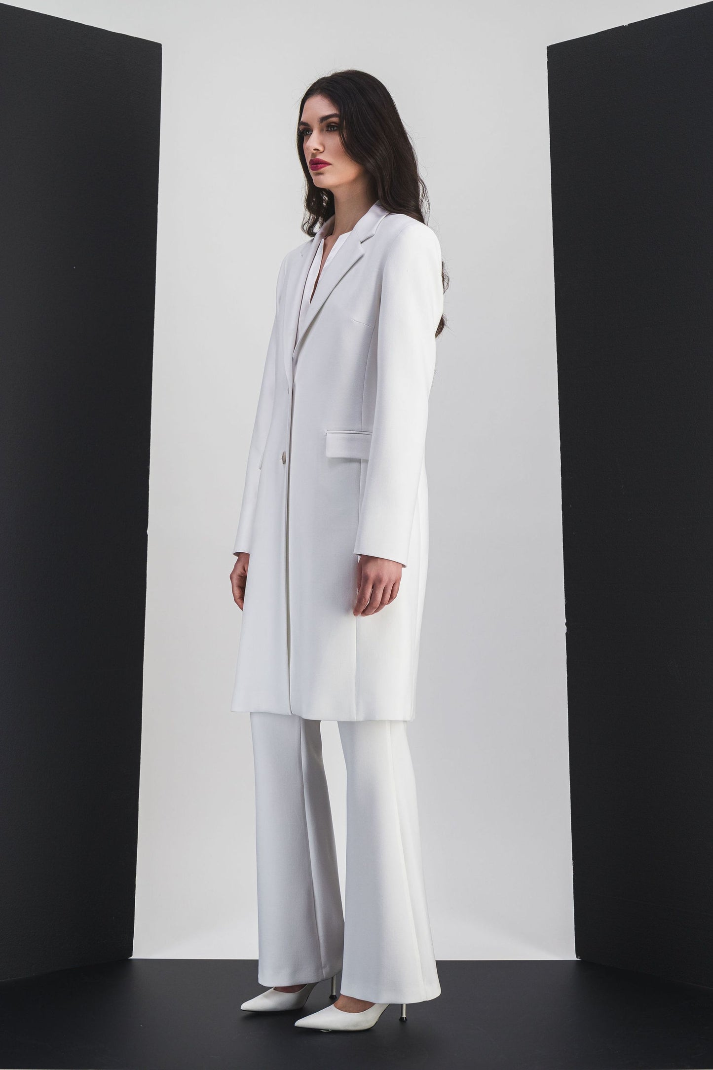 Off-white long coat