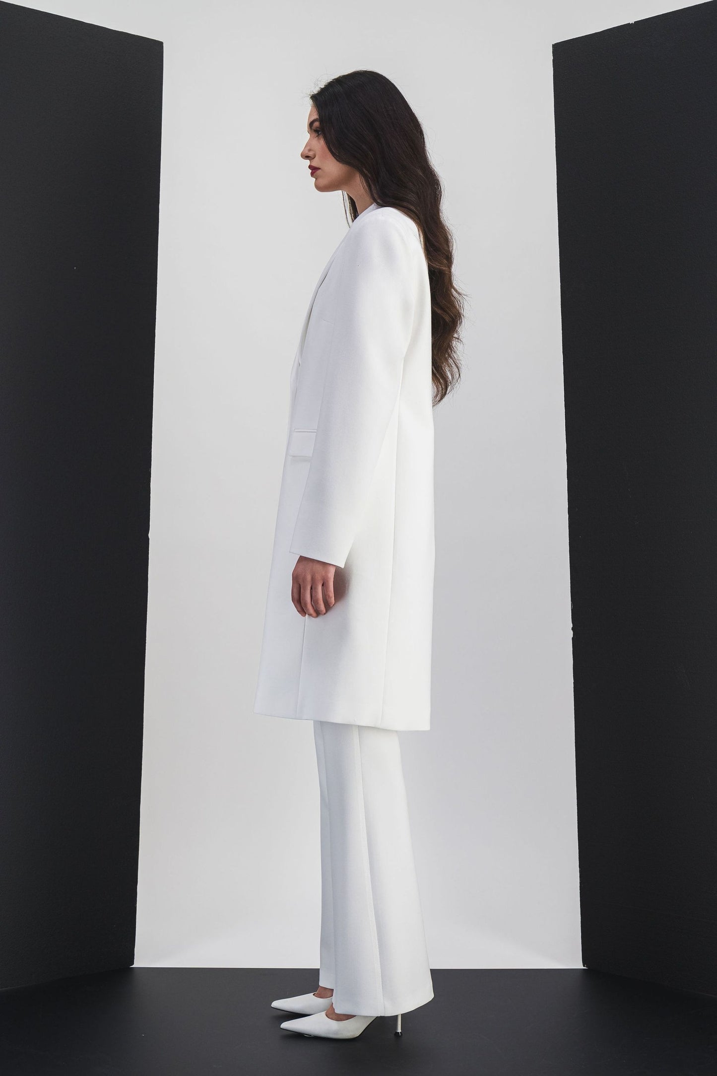 Off-white long coat