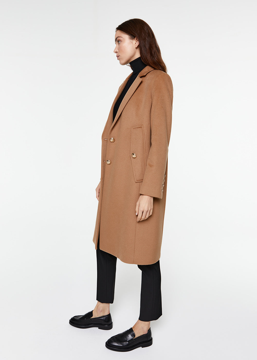 Manteau laine et discount cachemire