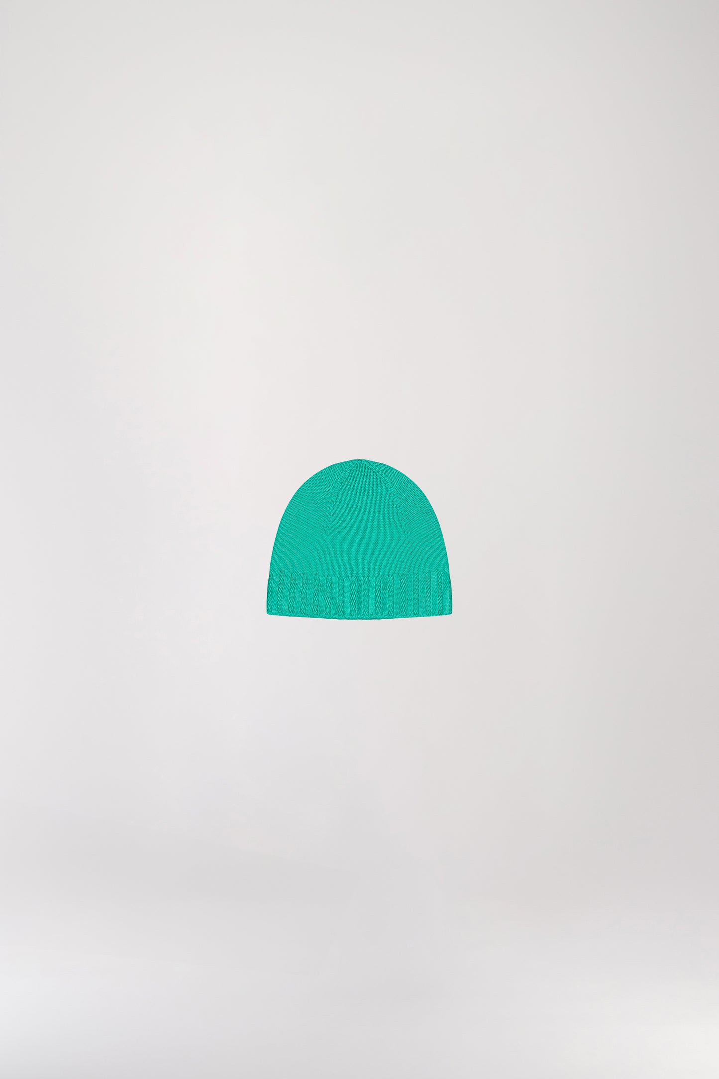 Green cashmere hat