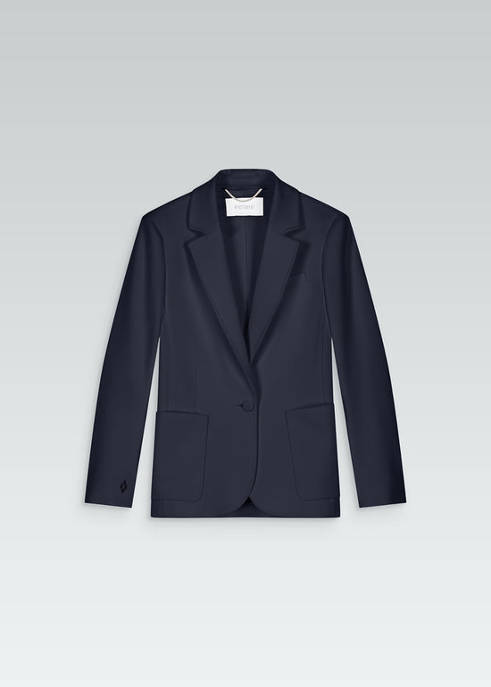 Navy suit jacket