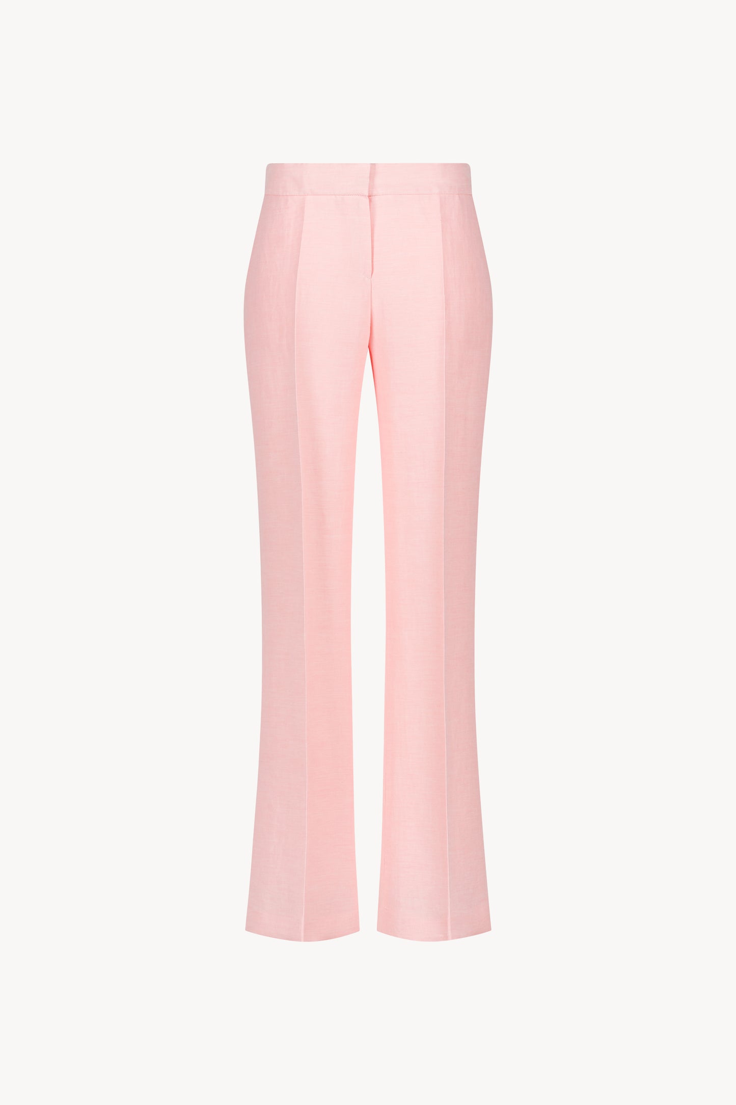 Pantalon coupe droite corail avec poches italiennes