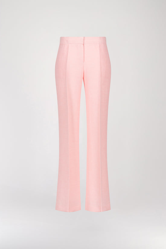 Apricot linen pants