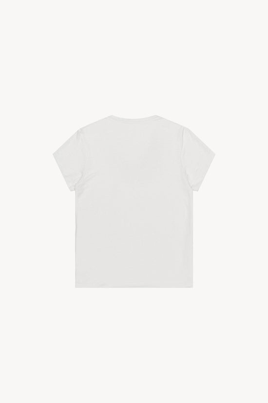 T-shirt en lin blanc