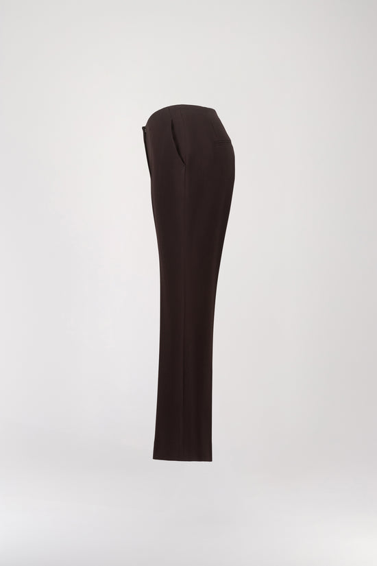 Pantalon à plis ebene