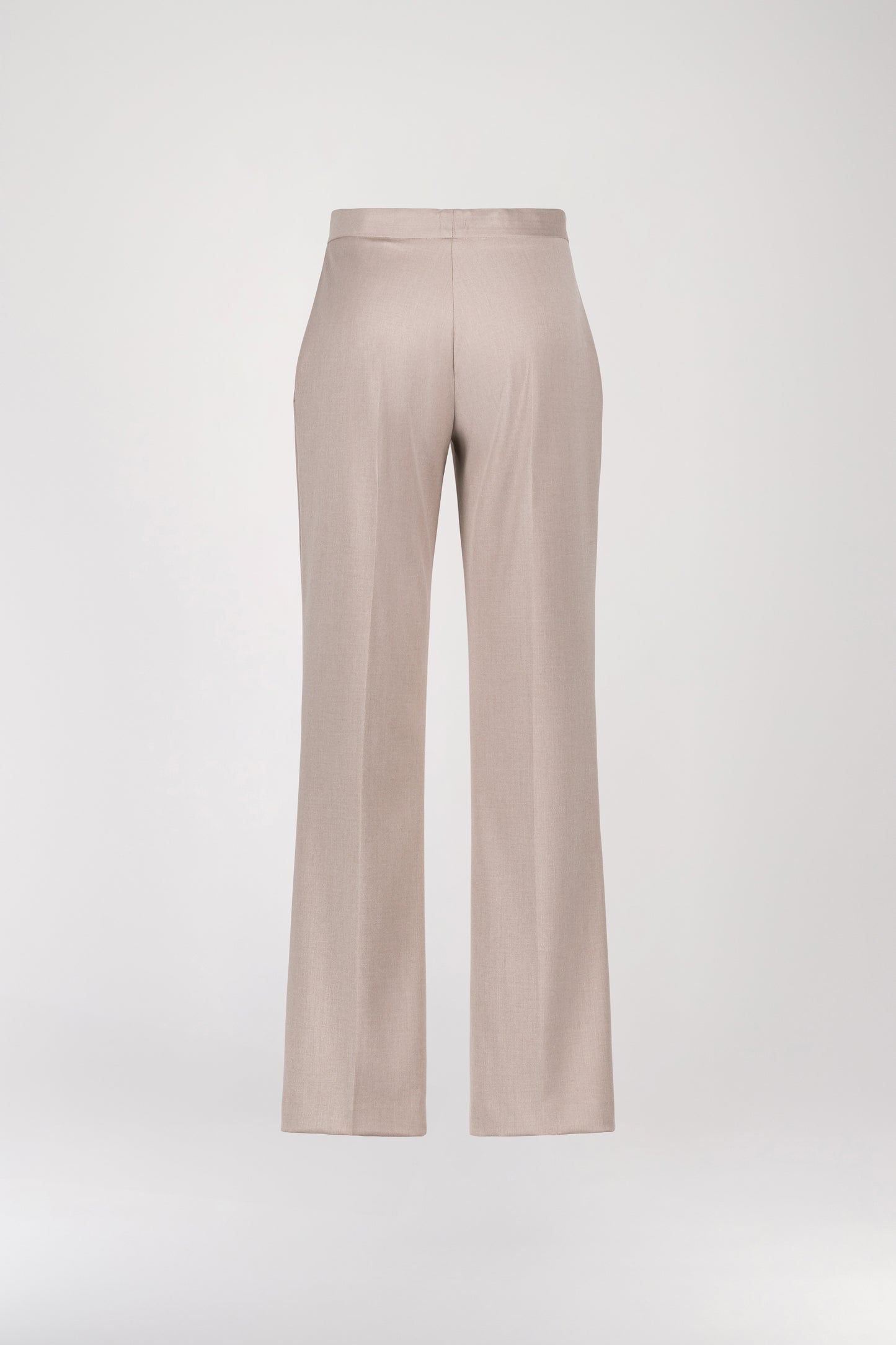 Pantalon Droit Taupe Moyen