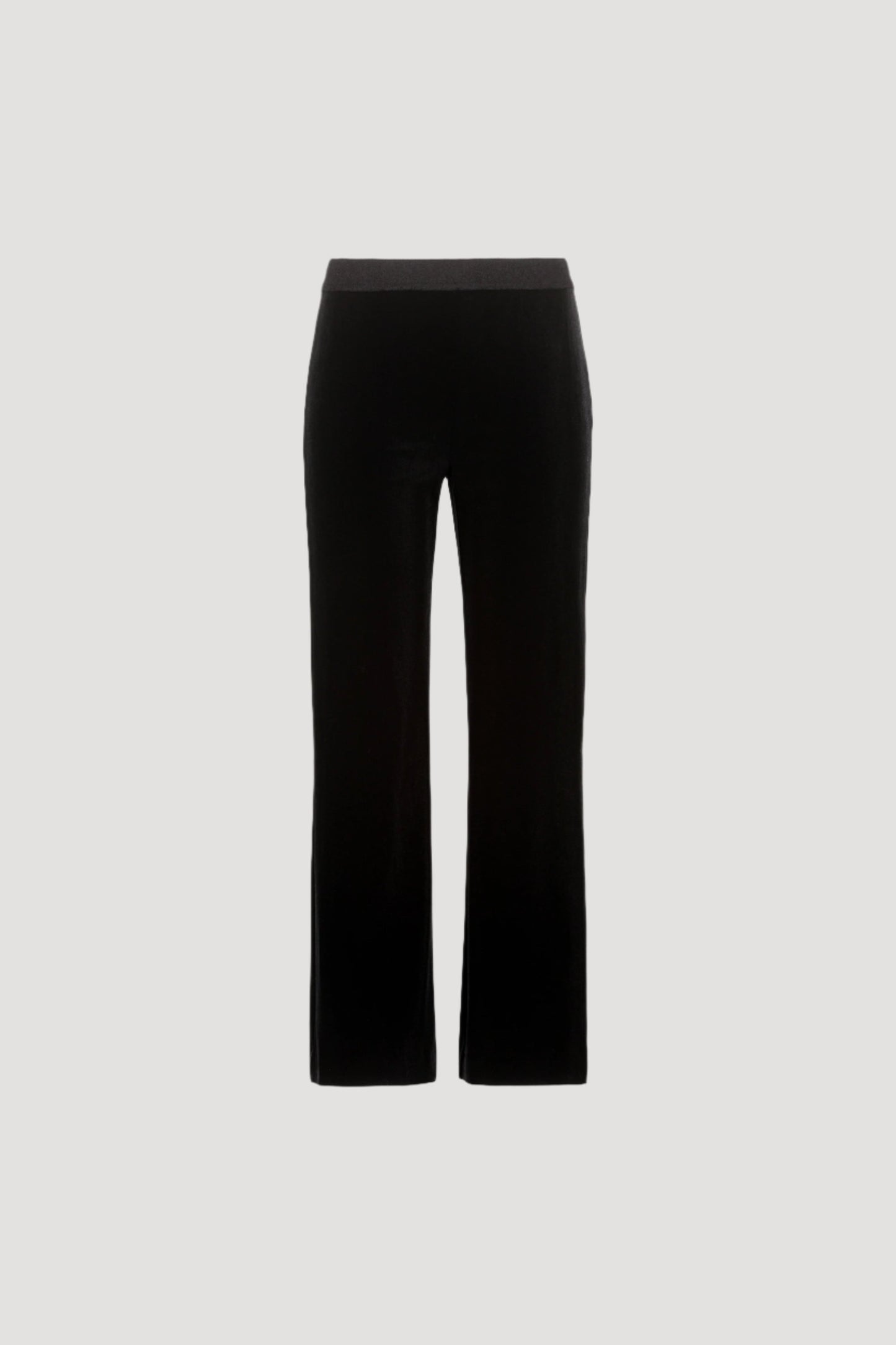 Pantalon court en velours noir