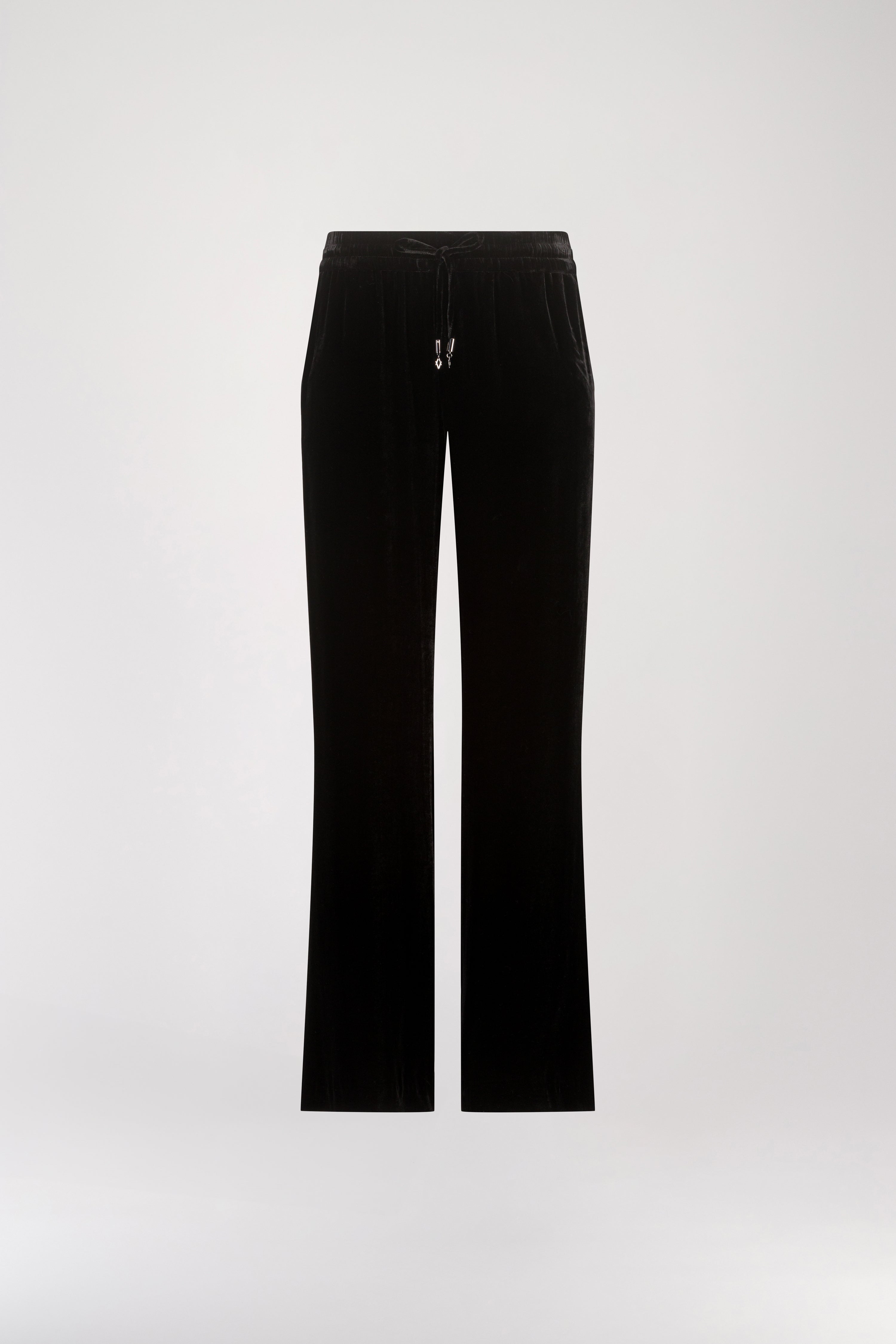 Pantalon noir avec shops poche sur le cote femme