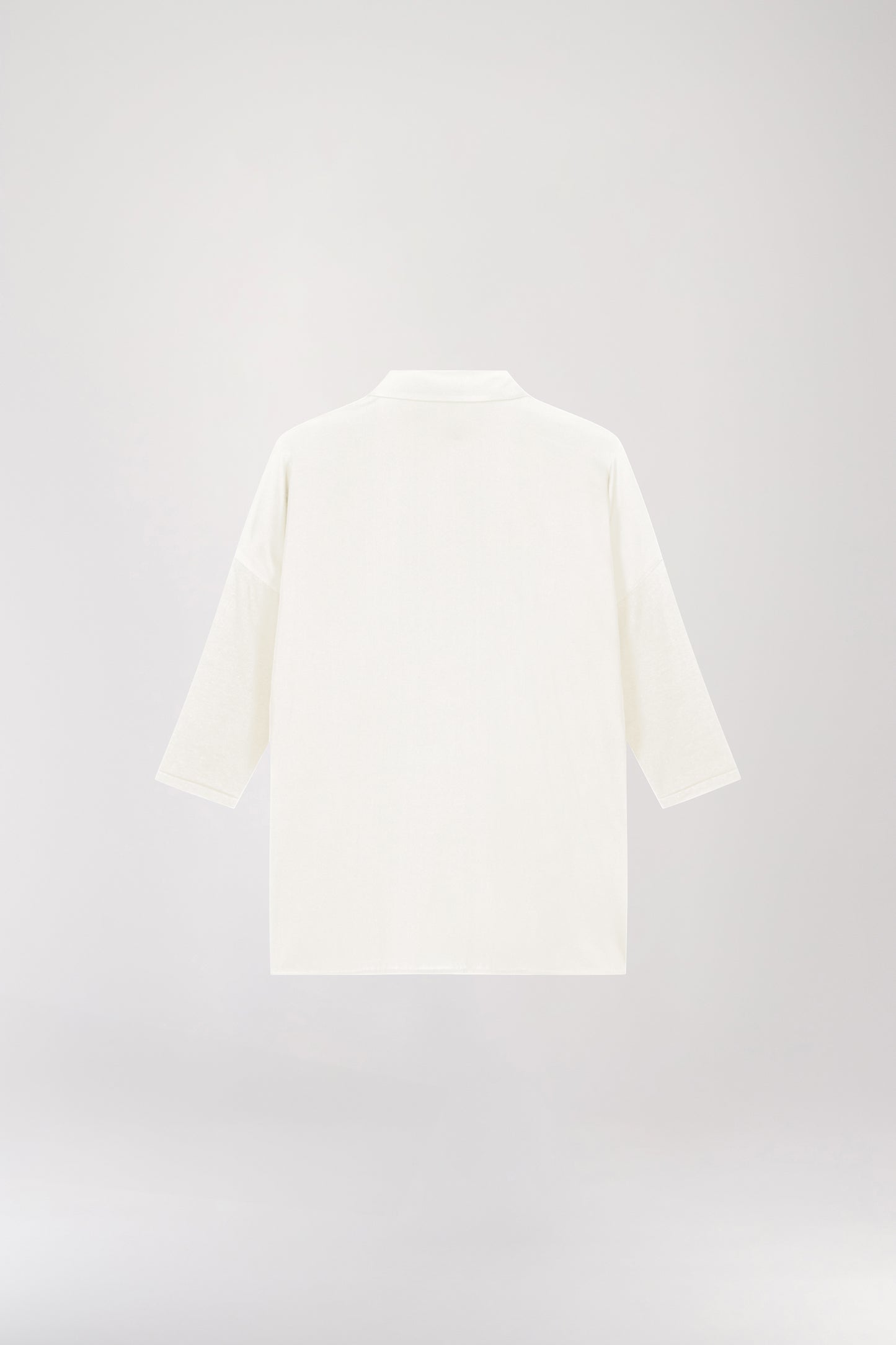 Off-white silk tunic