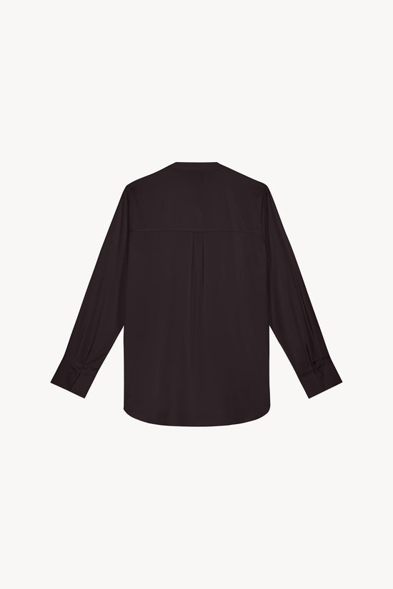 Chemise sans col ebene