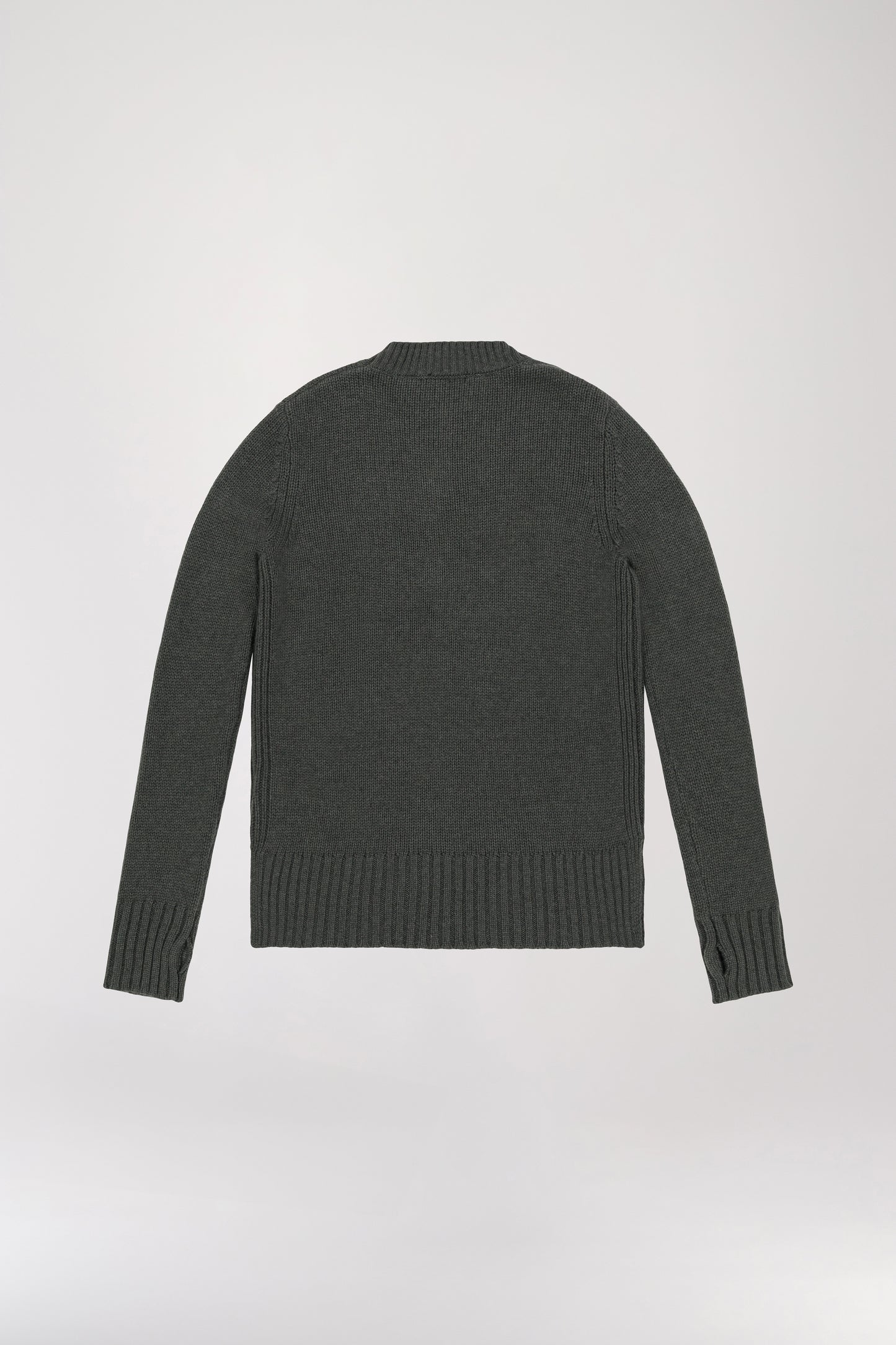 Khaki cashmere sweater