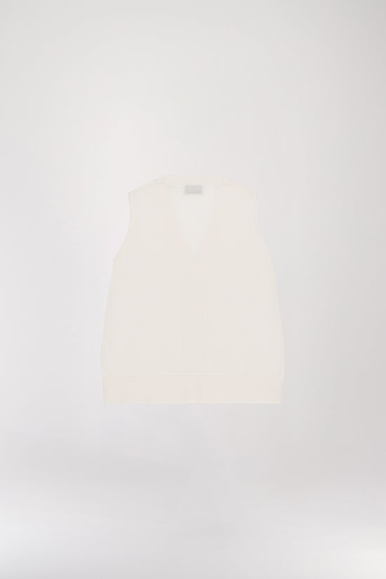 Gilet Blanc Cassé