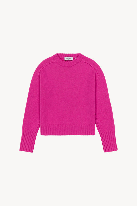 Pull oversize fuchsia