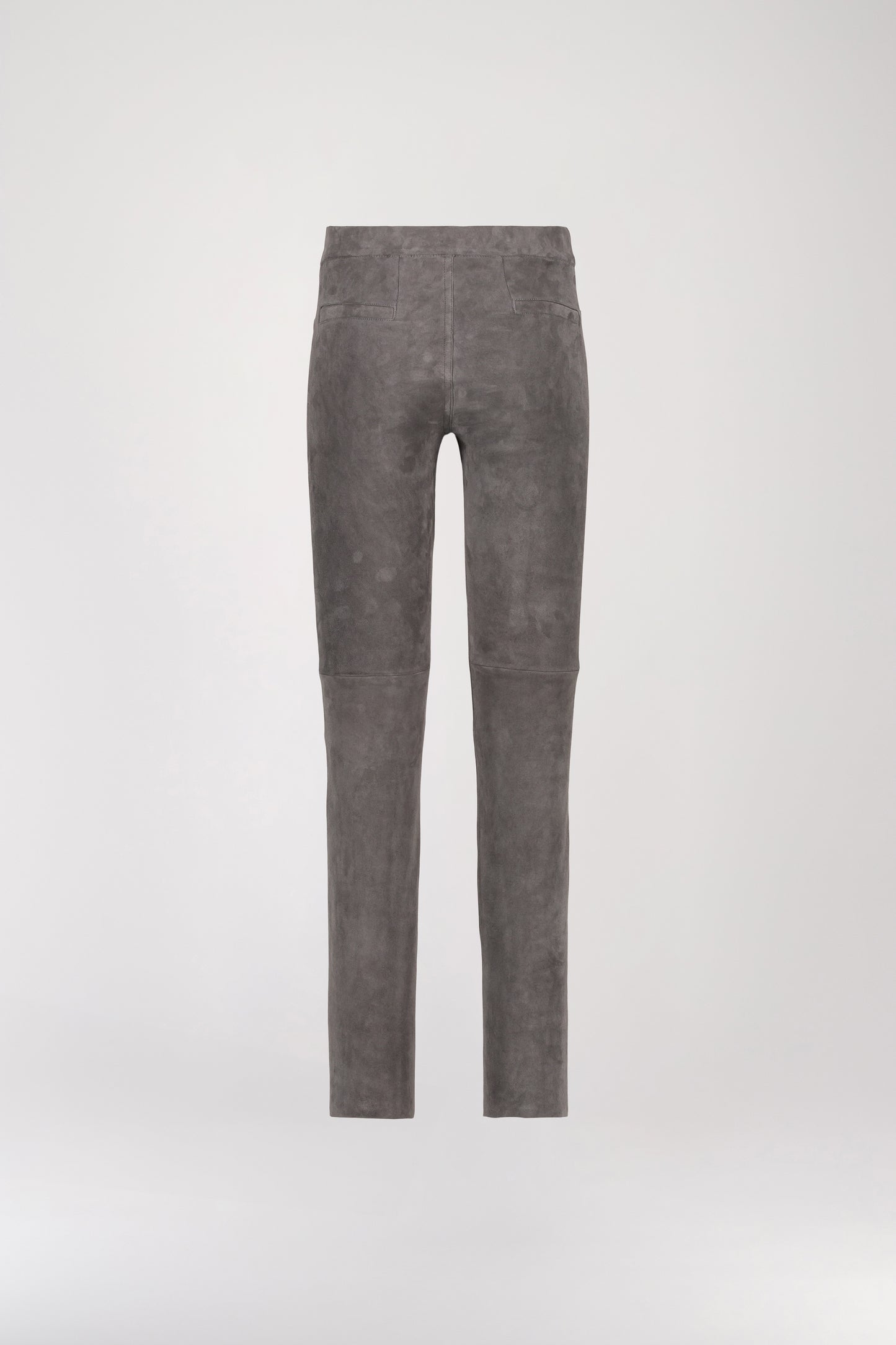 Legging Gris Moyen en Daim