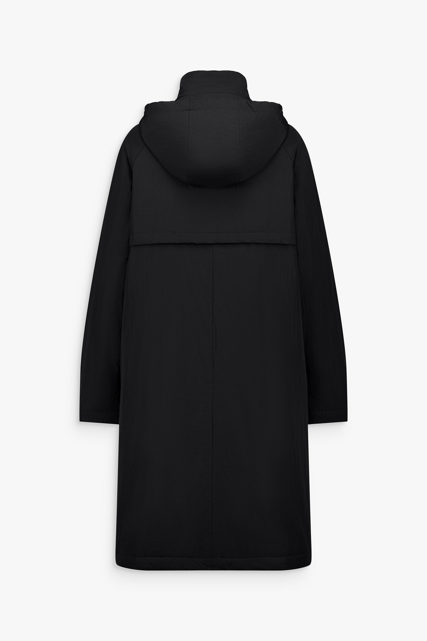 Manteau en fourrure noir avec doublure amovible