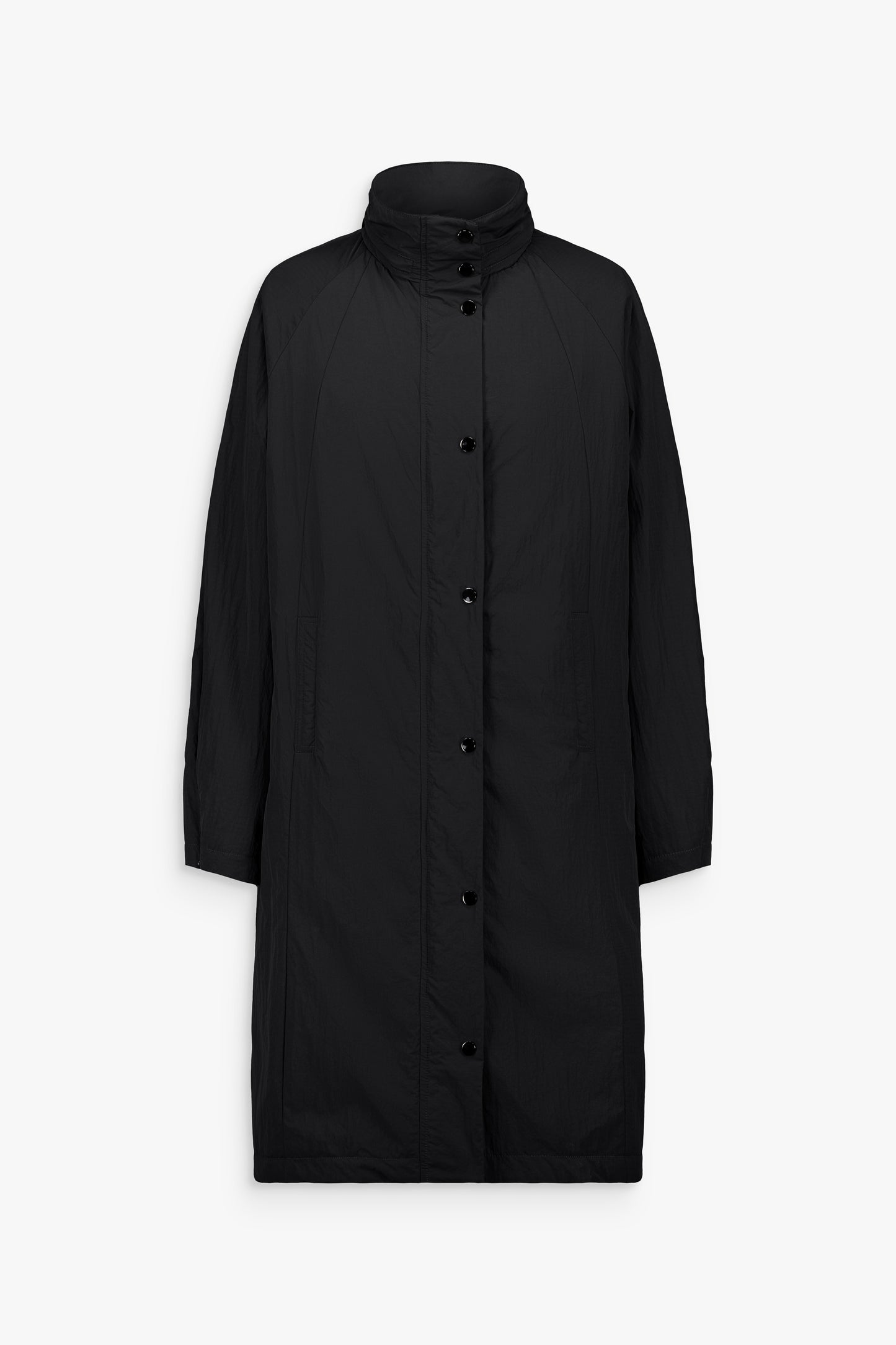 Manteau en fourrure noir avec doublure amovible