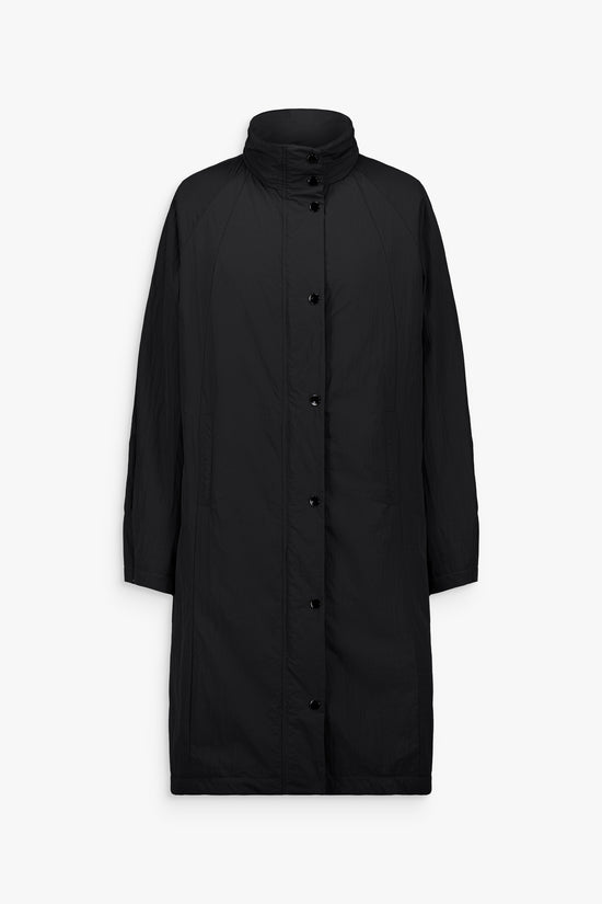 Manteau en fourrure noir avec doublure amovible