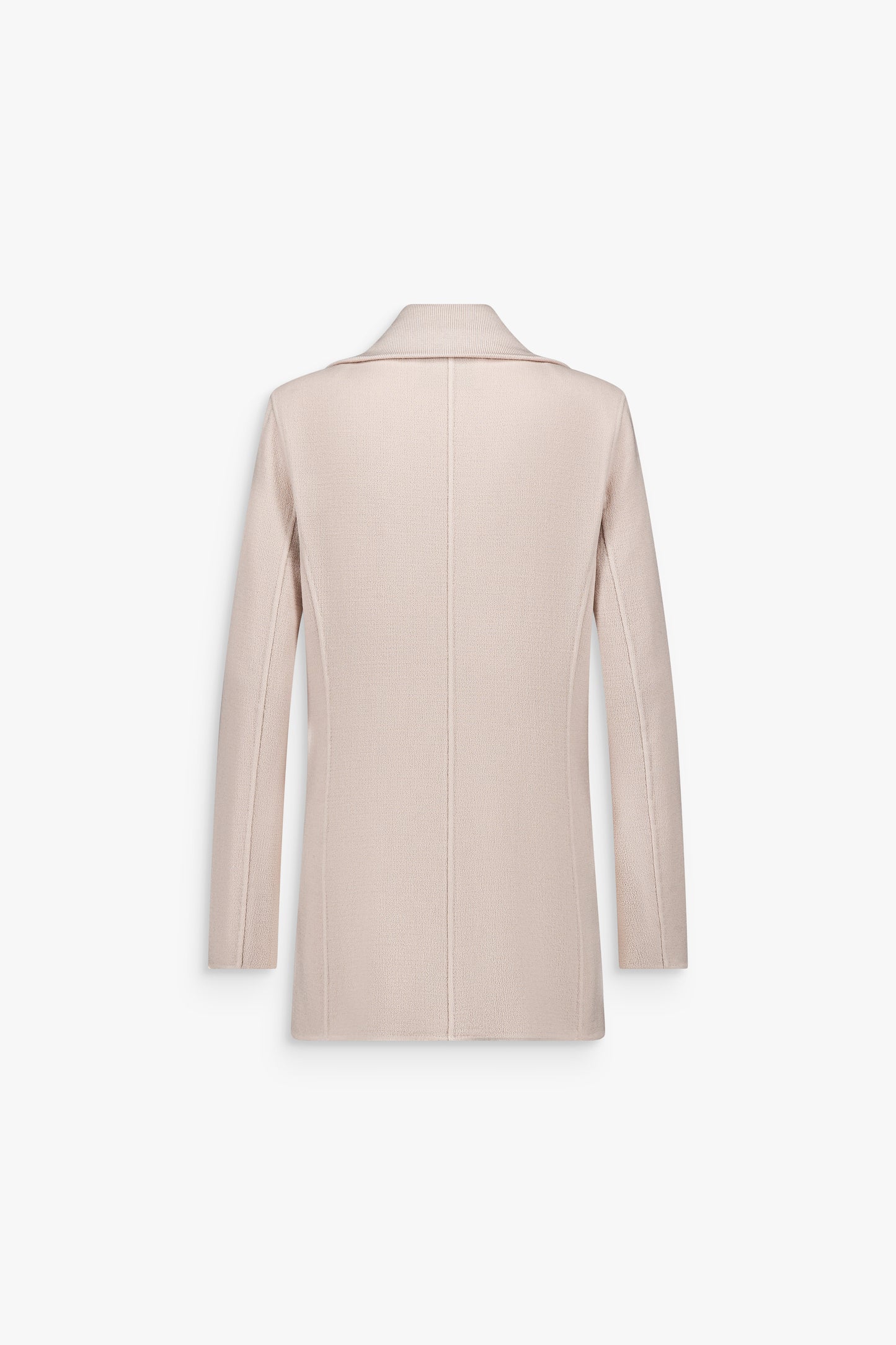 Veste tailleur beton double face à col zippé