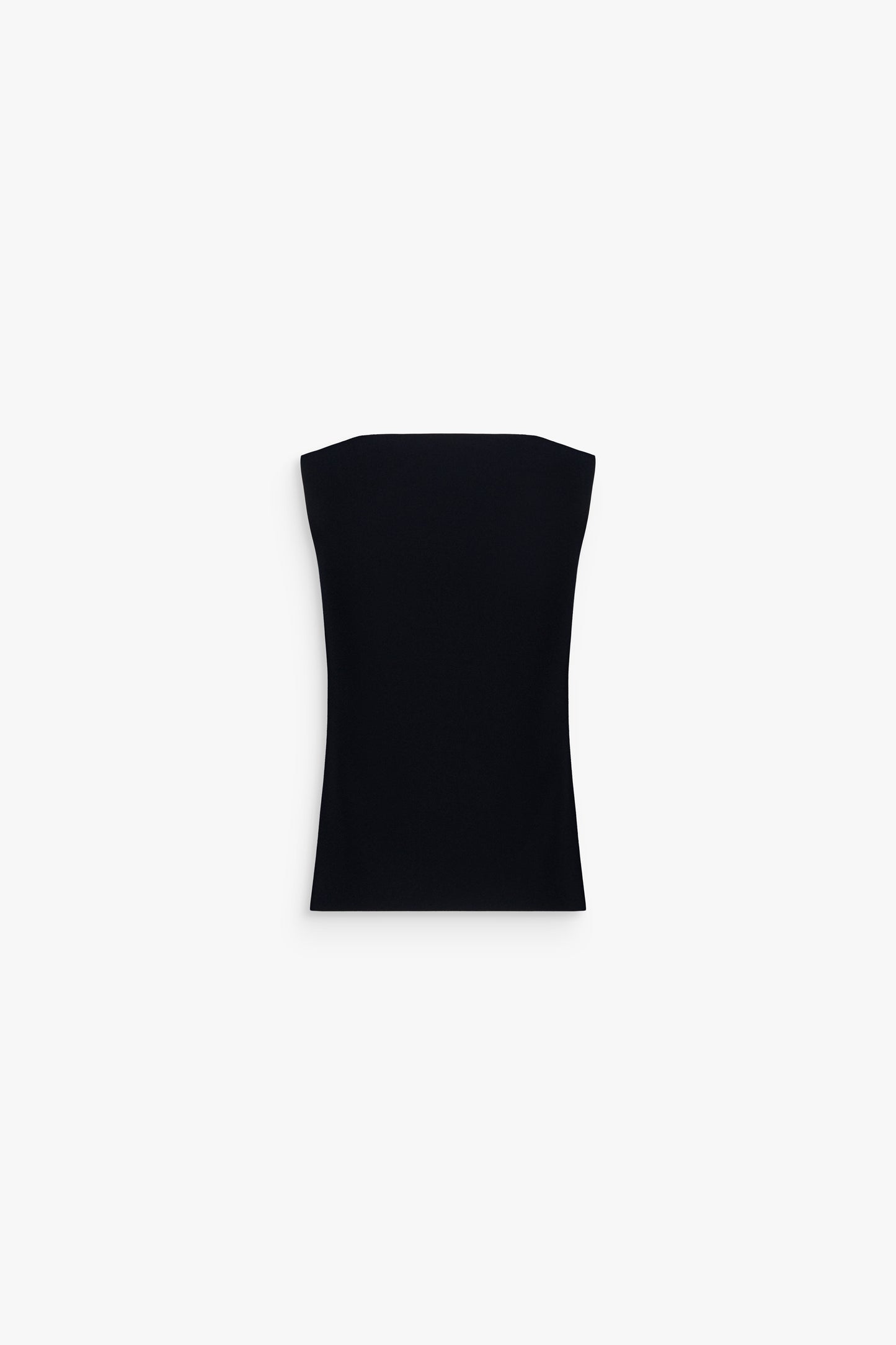 Débardeur marine, encolure carrée