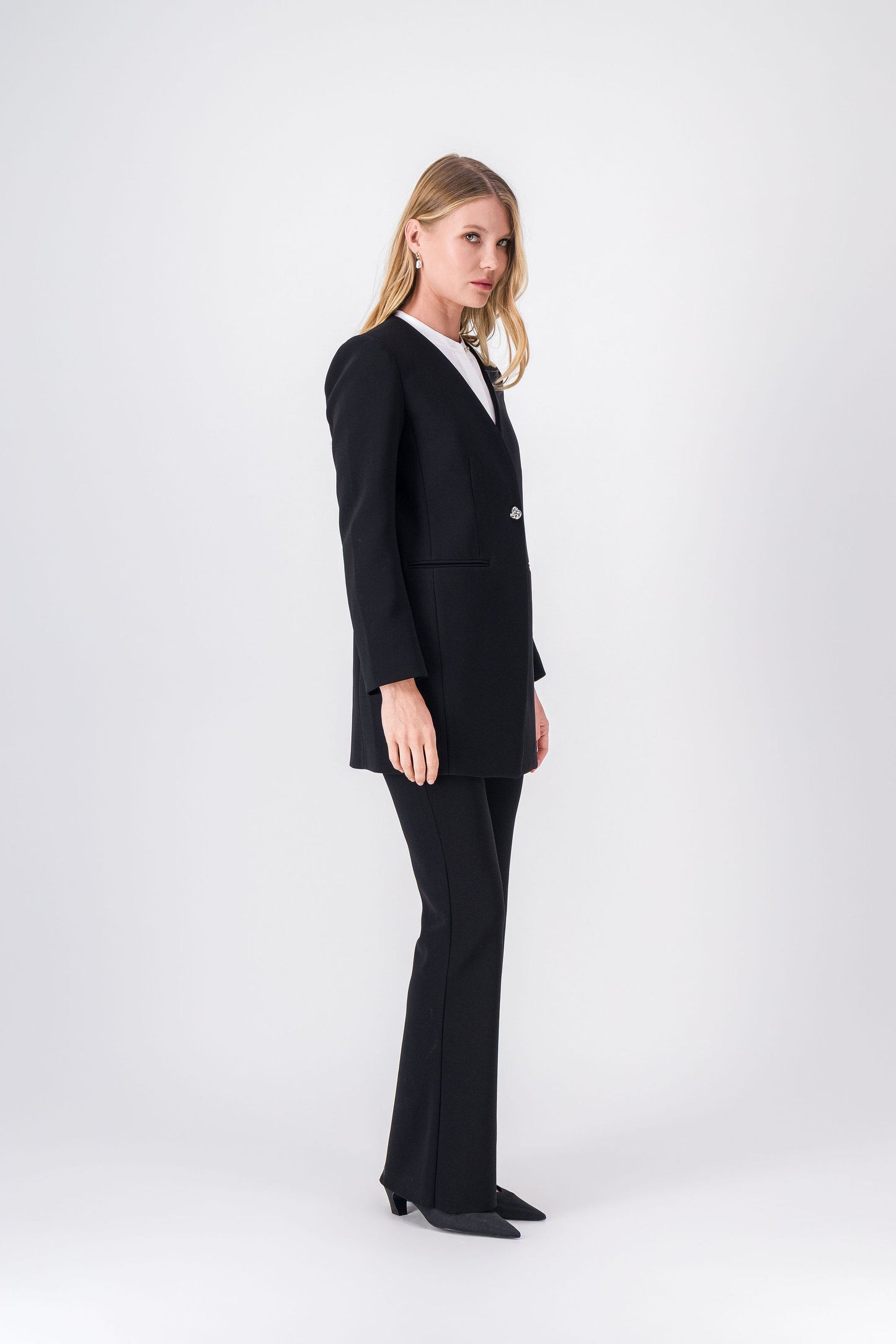 Veste longue noire