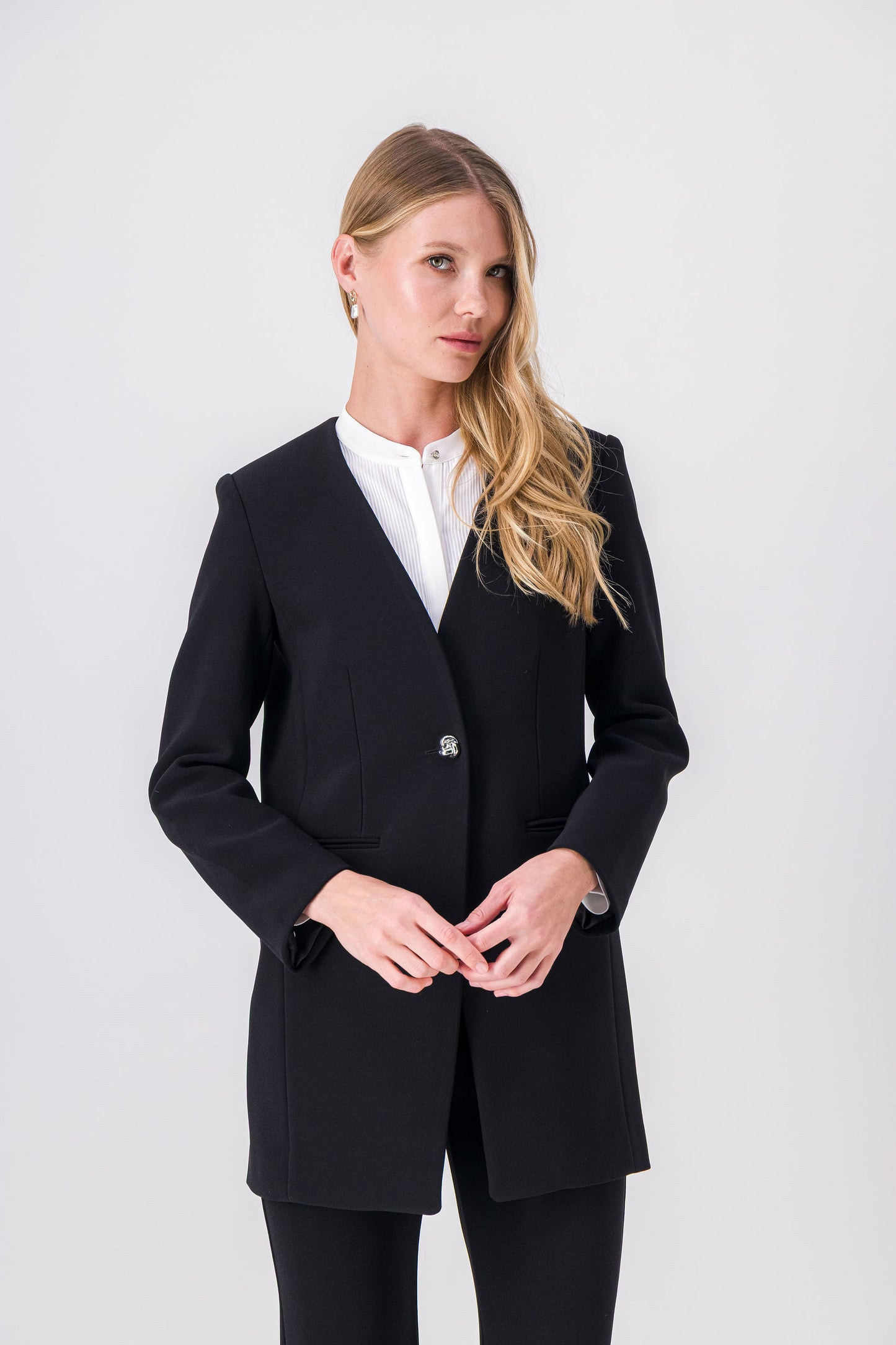 Veste longue noire
