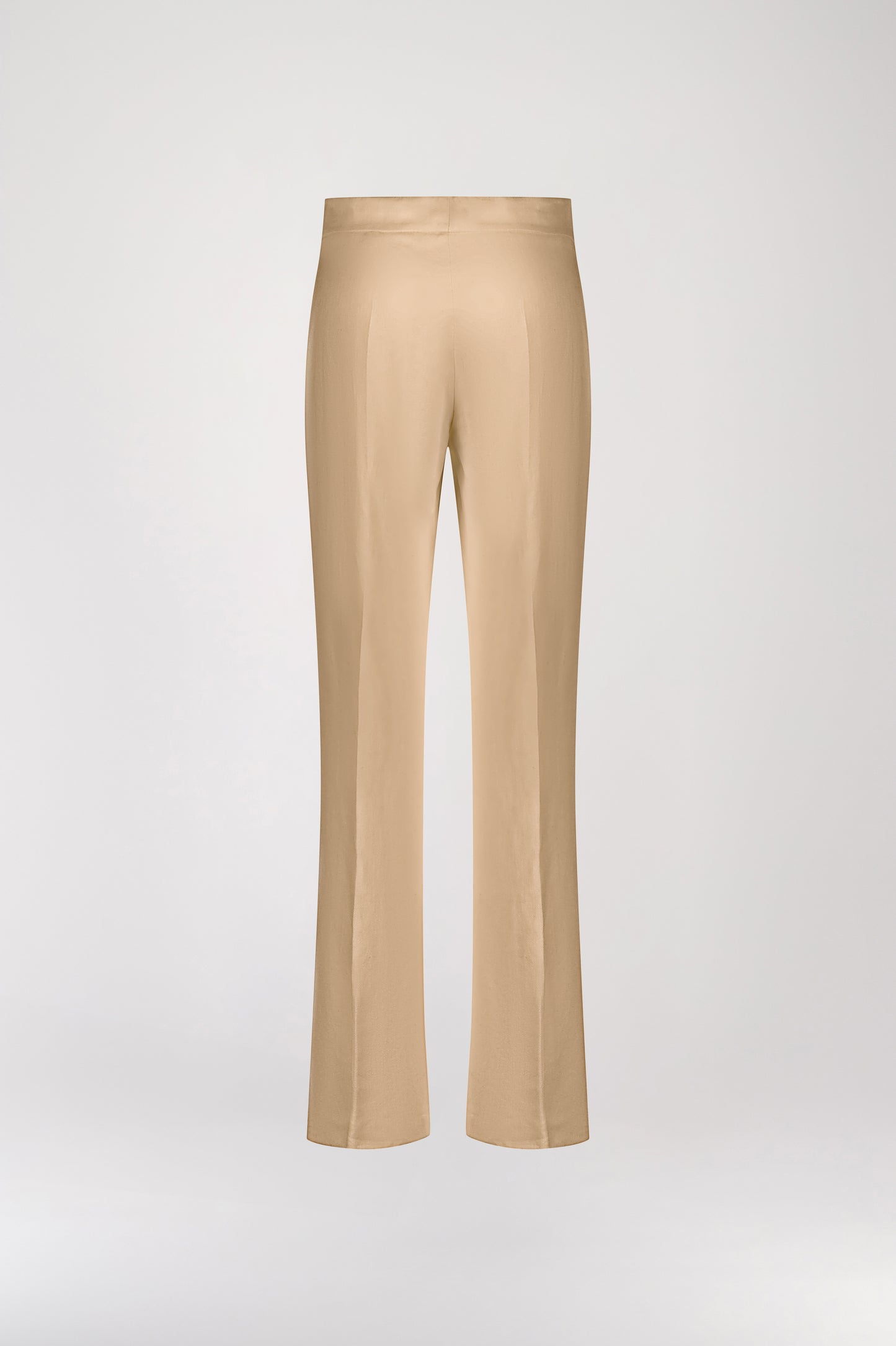 Pantalon en lin beige