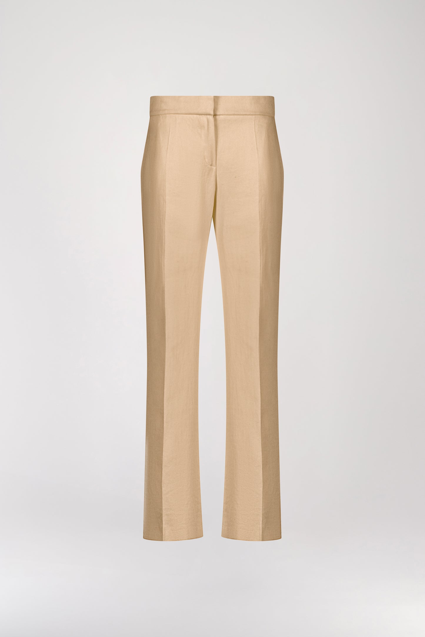 Pantalon en lin beige