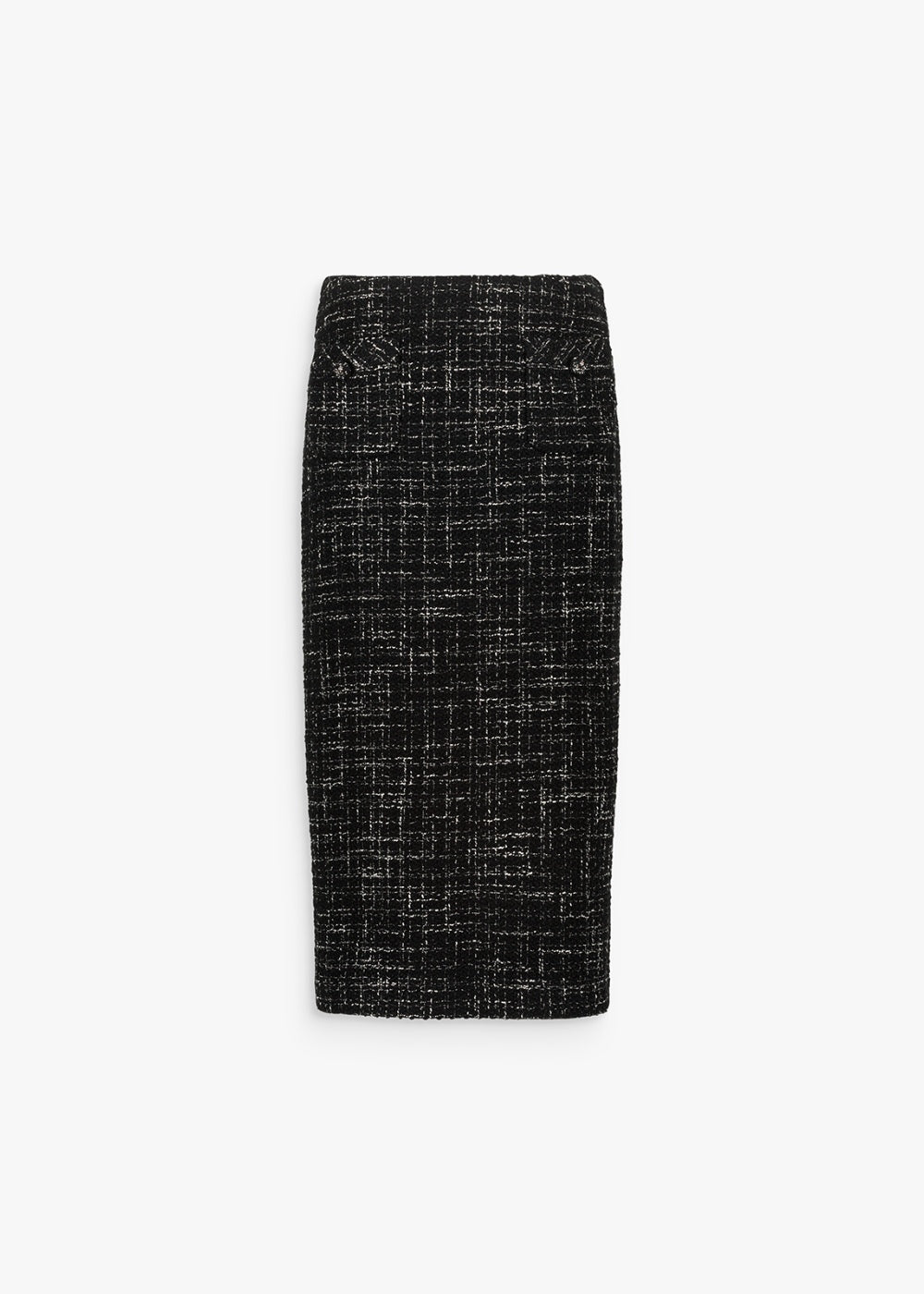 Jupe en tweed outlet noir