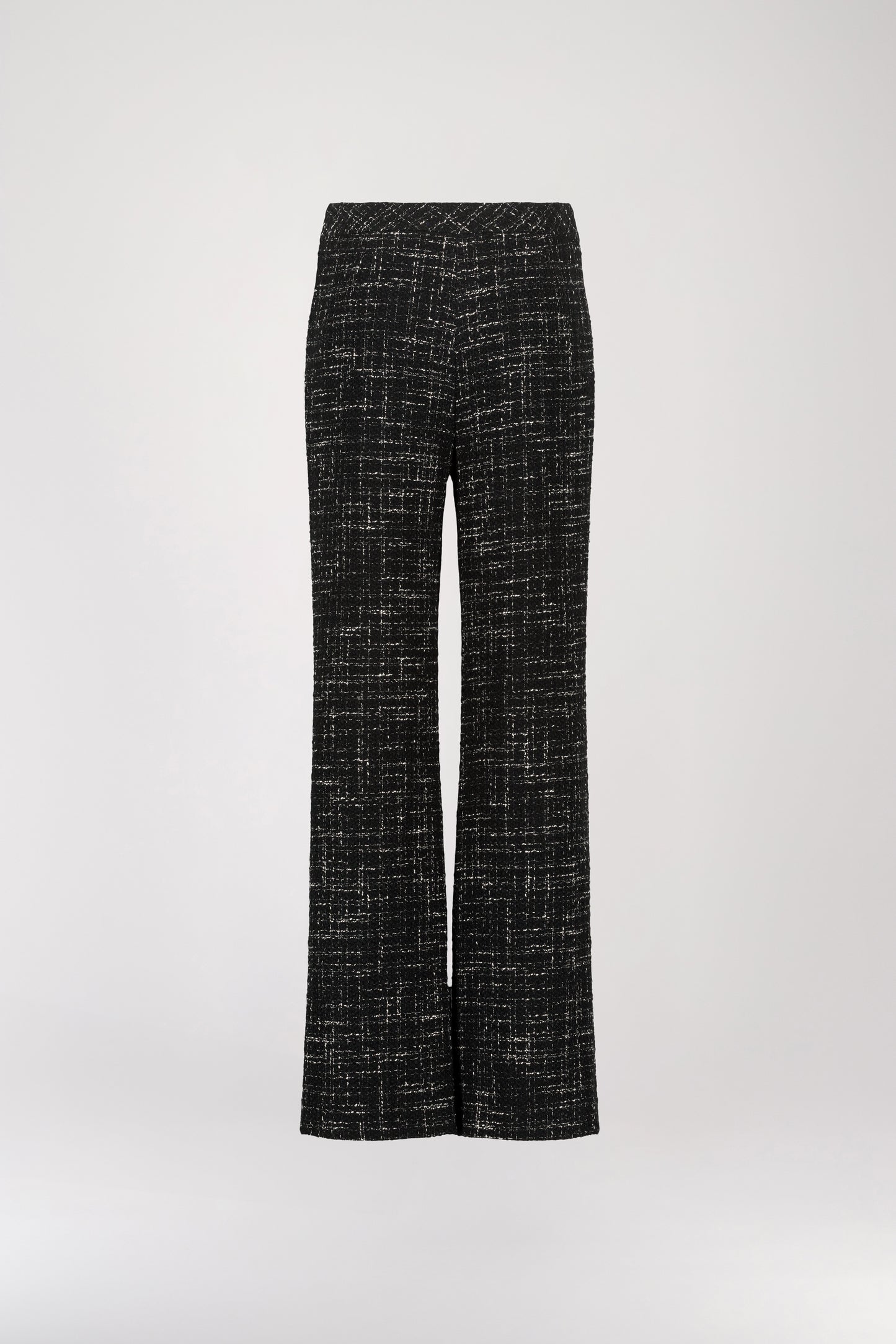 Black tweed pants