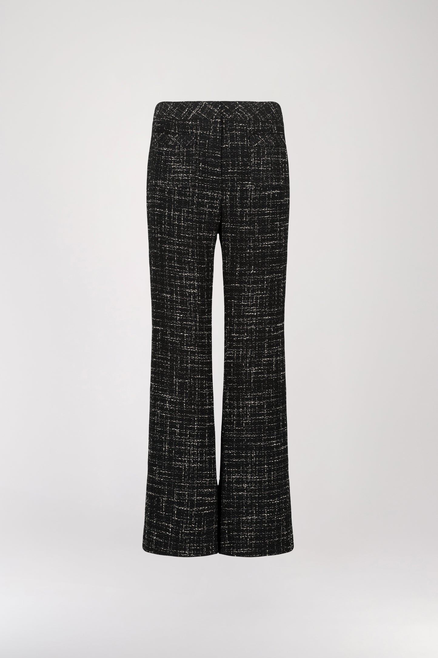 Black tweed pants