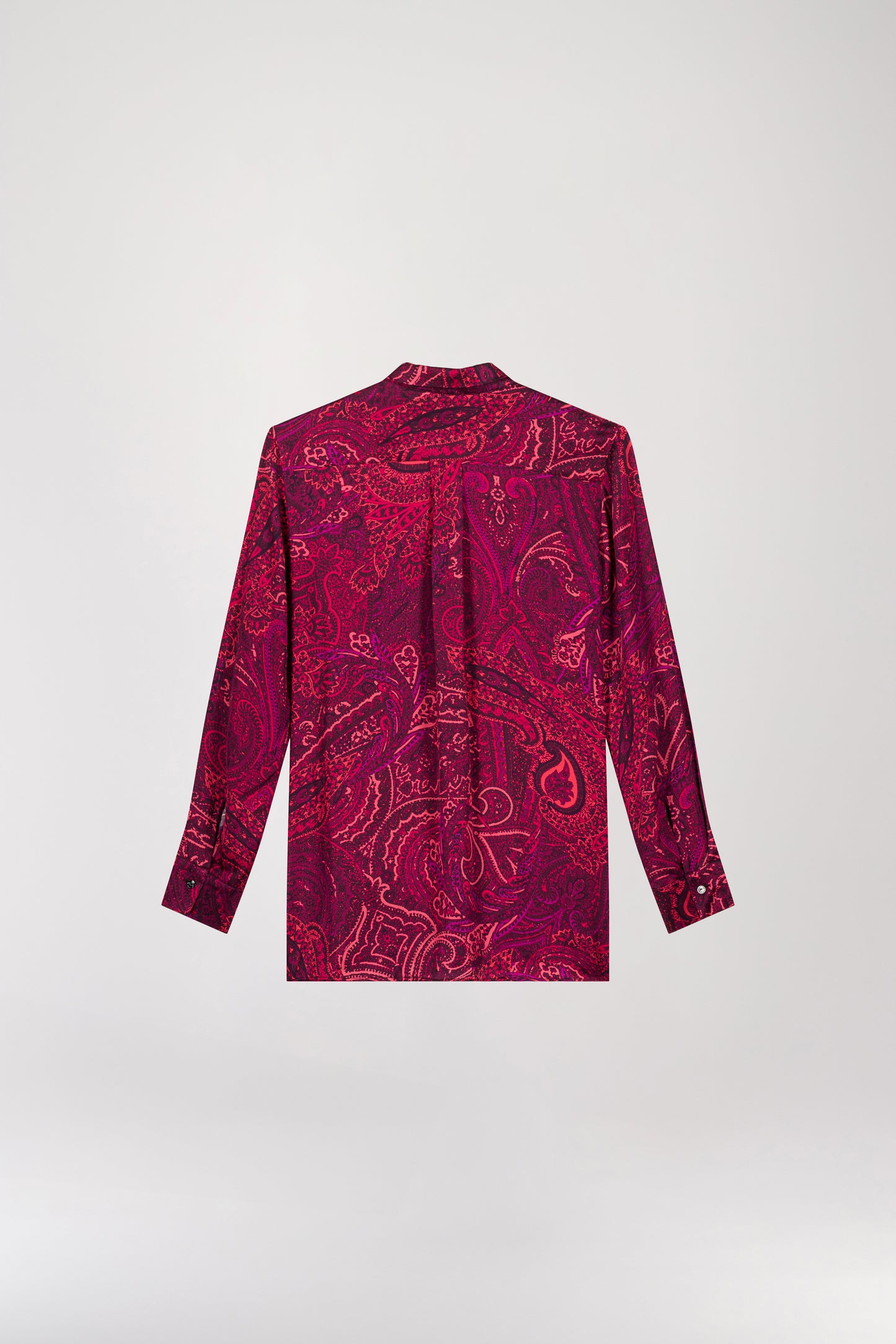 Garnet paisley print shirt