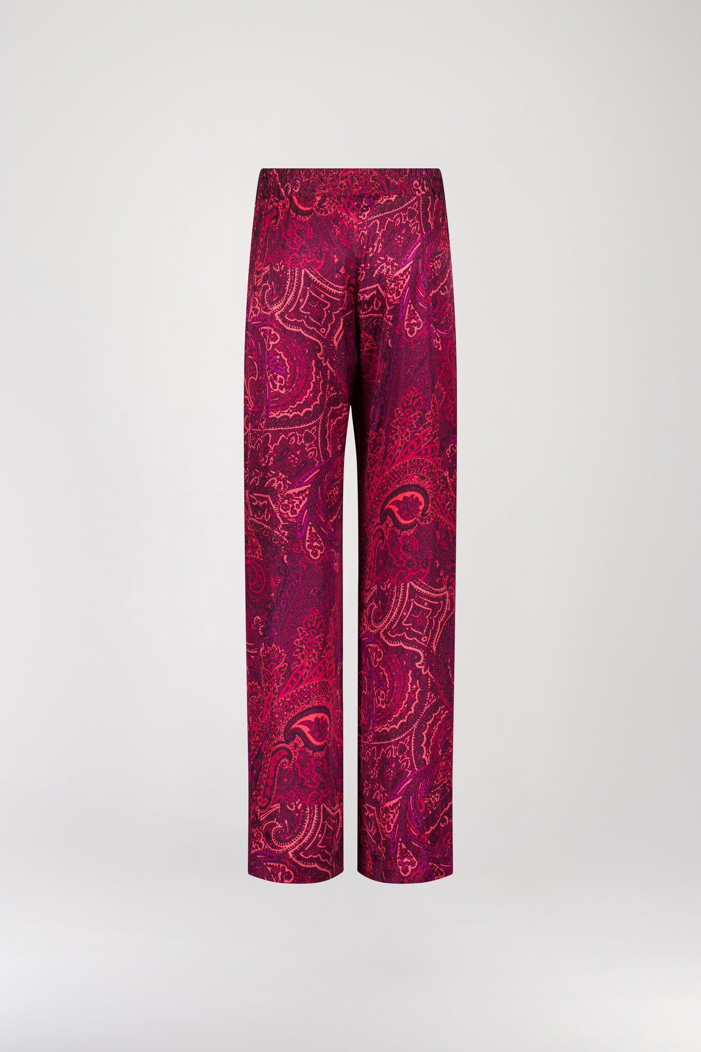 Garnet paisley print pants