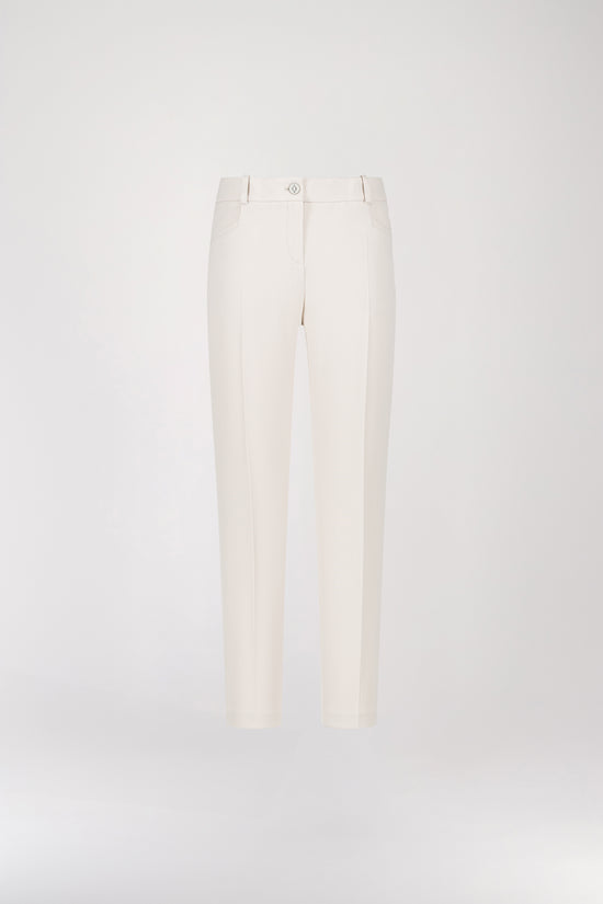 Pantalon droit beige