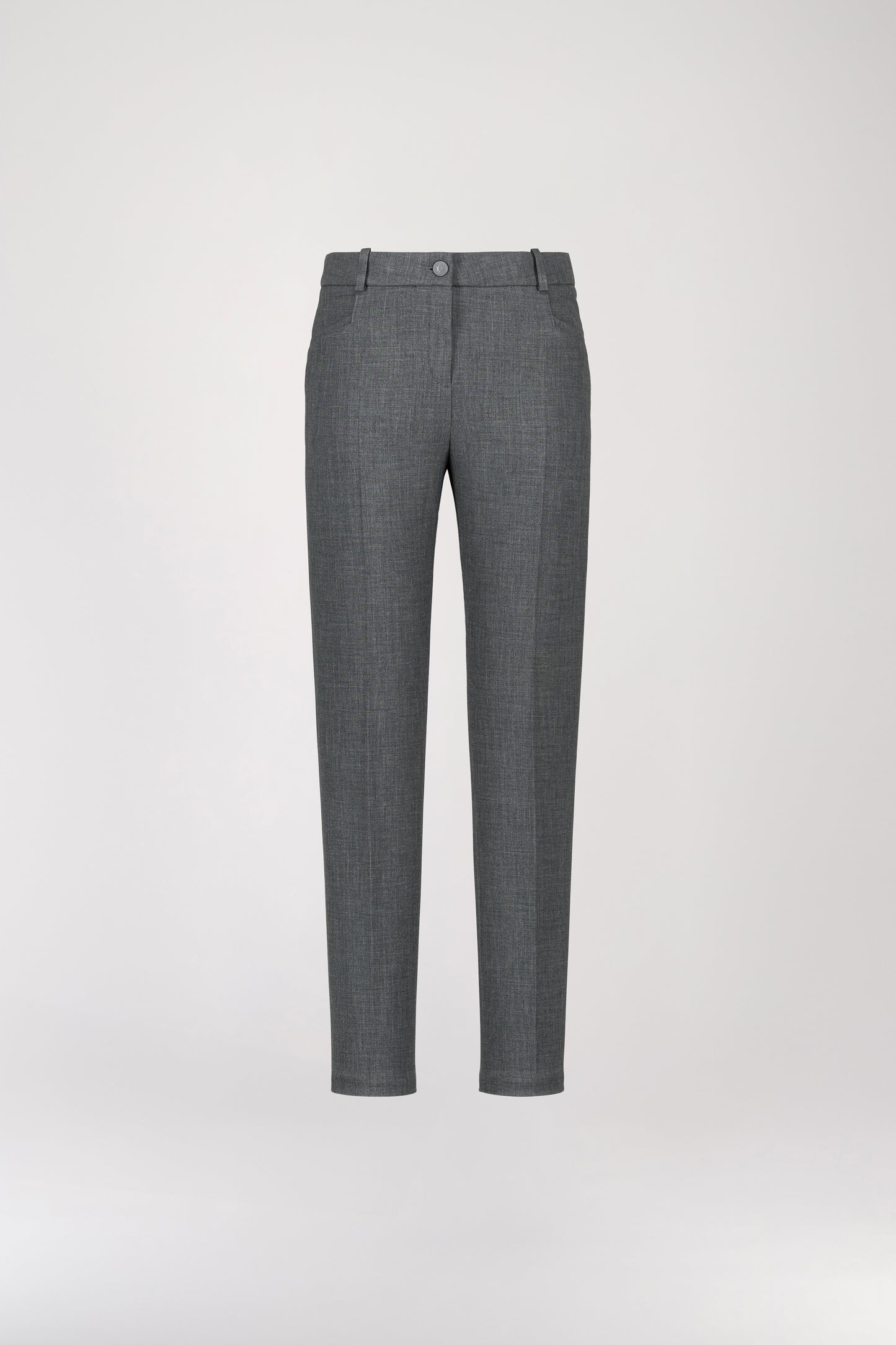 Gray straight pants