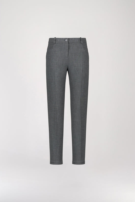 Pantalon droit gris