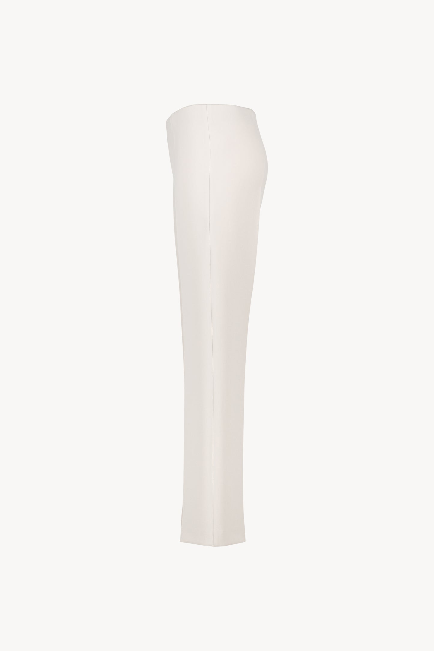Pantalon tailoring beige coupe droite ajustée