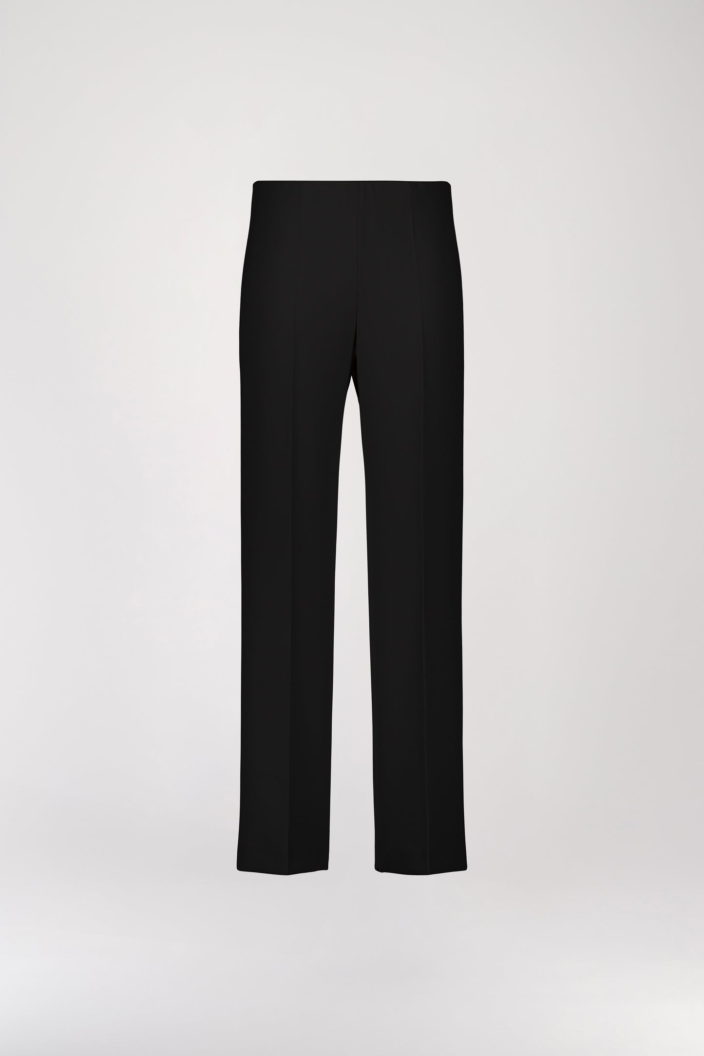 Pantalon droit à plis noir