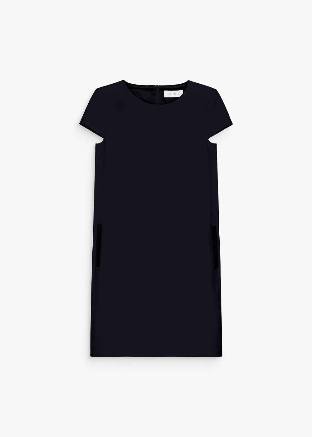 Robe Apostrophe En Lin - Taille 36 - Couleurs Noir, Beige, Corail - Occasion Comme Neuve