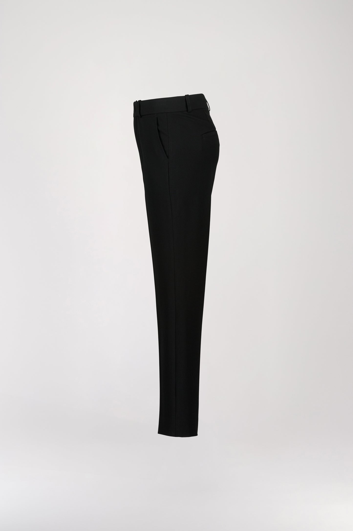 Black stretch narrow pants